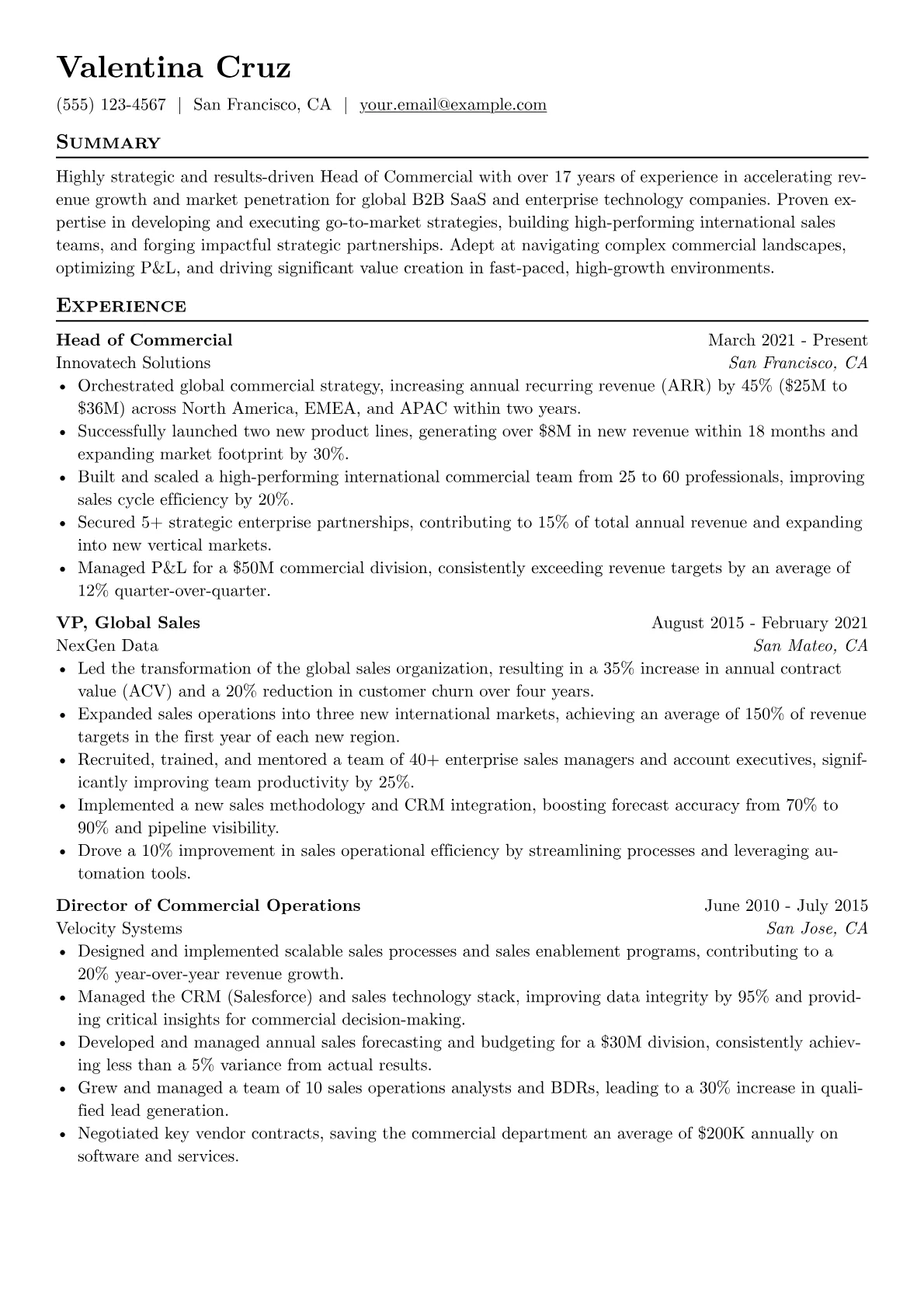 Global SaaS version - Page 1