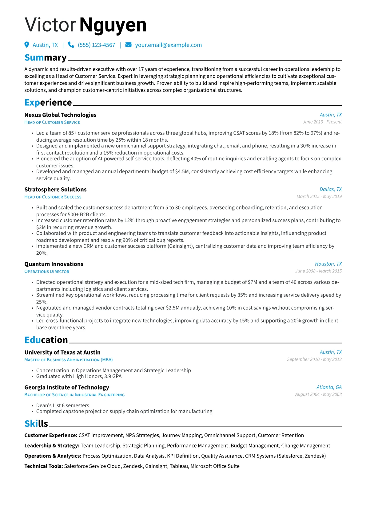 Career changer version - Page 1