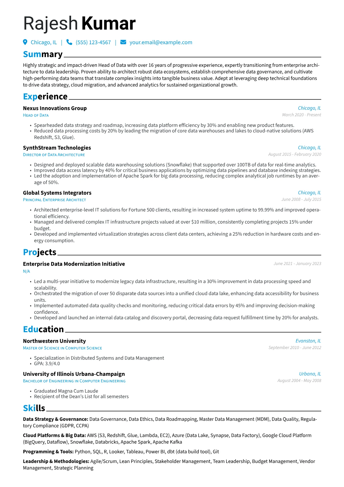 Career changer version - Page 1