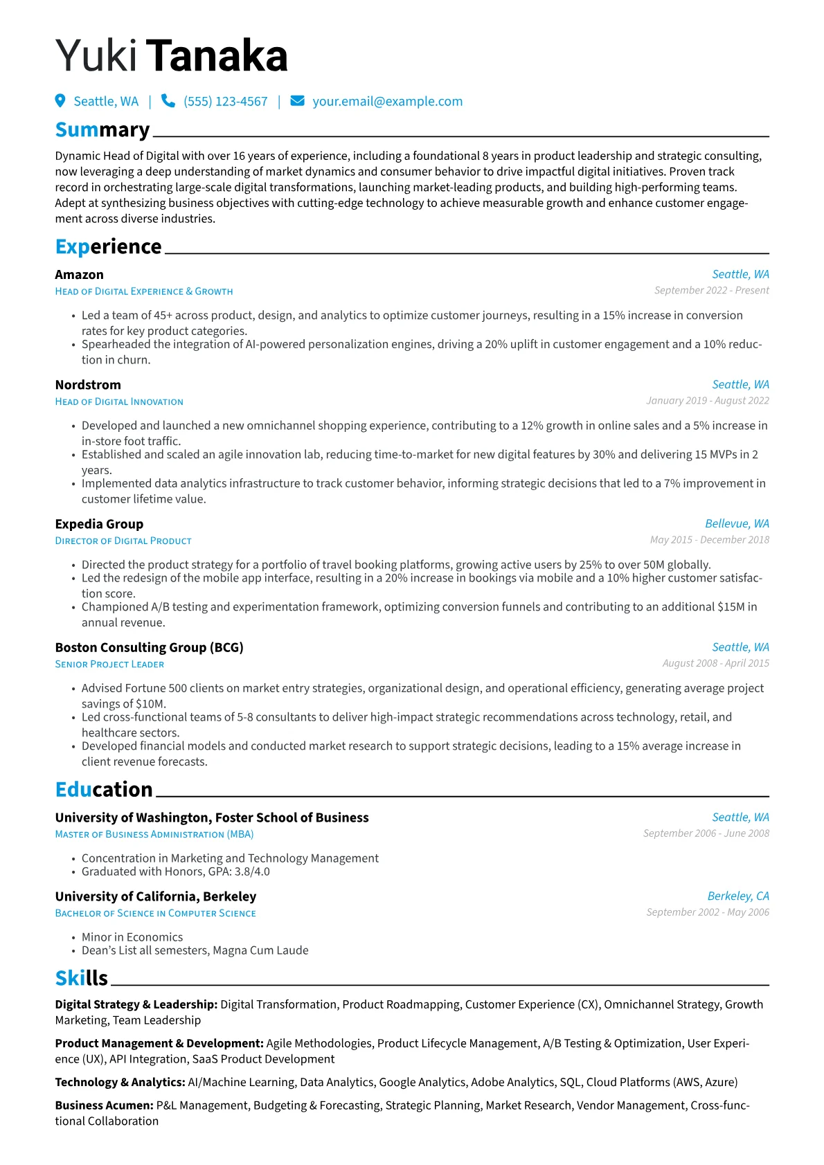 Career changer version - Page 1