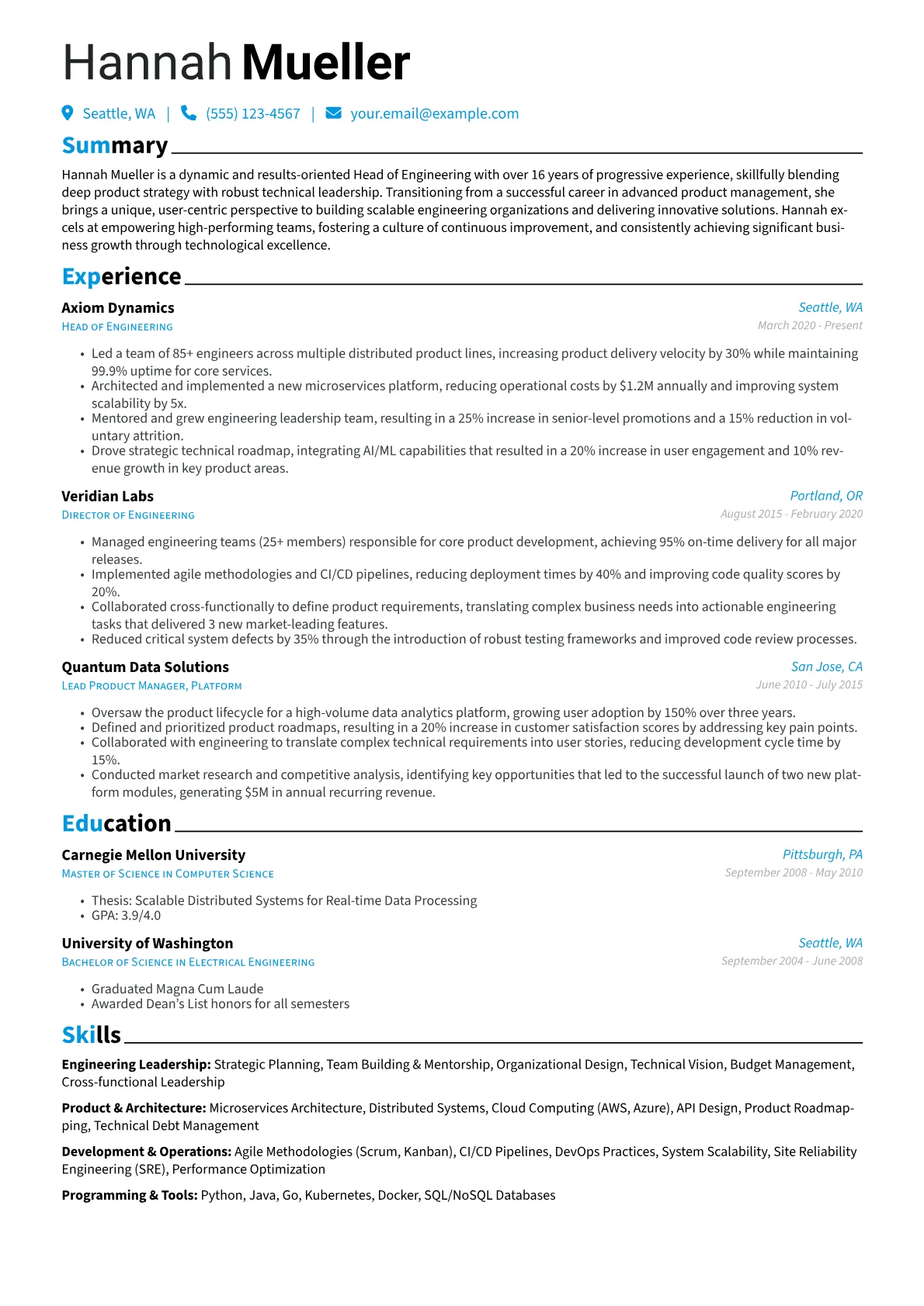 Career changer version - Page 1