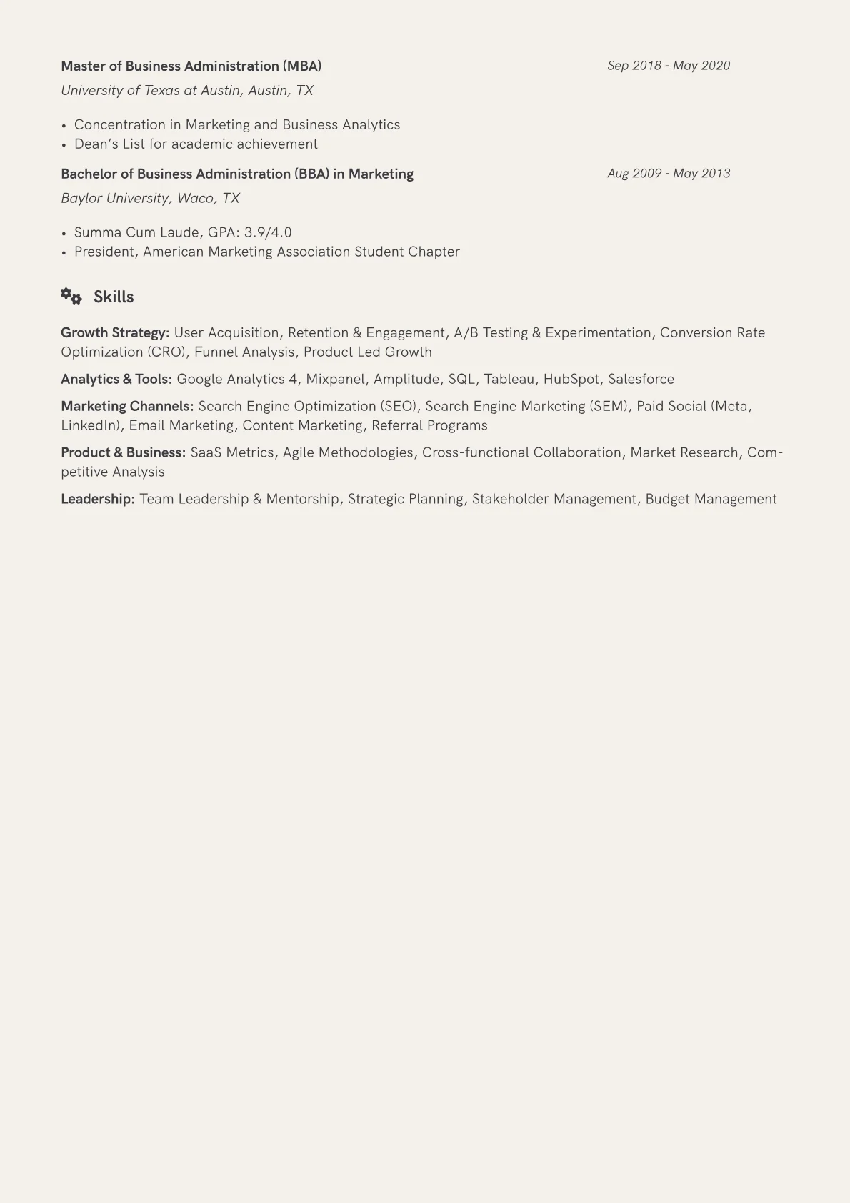 Career changer version - Page 2