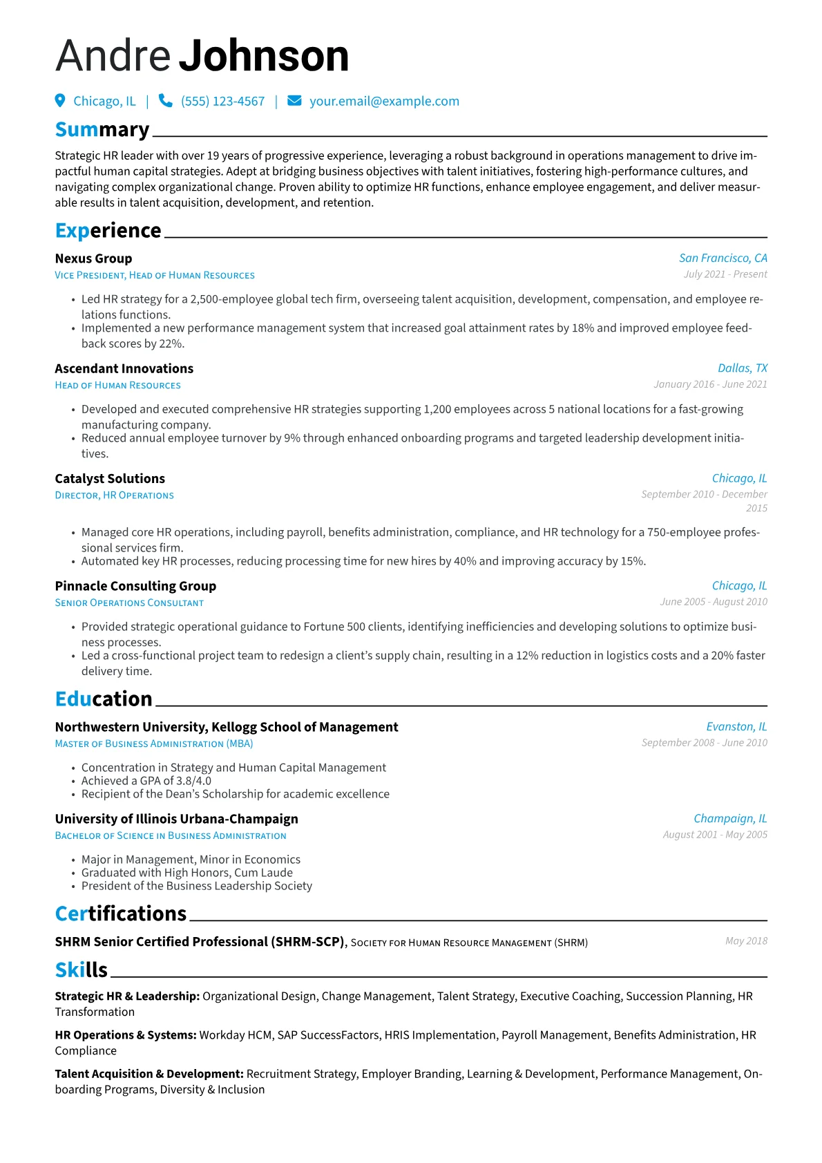 Career changer version - Page 1