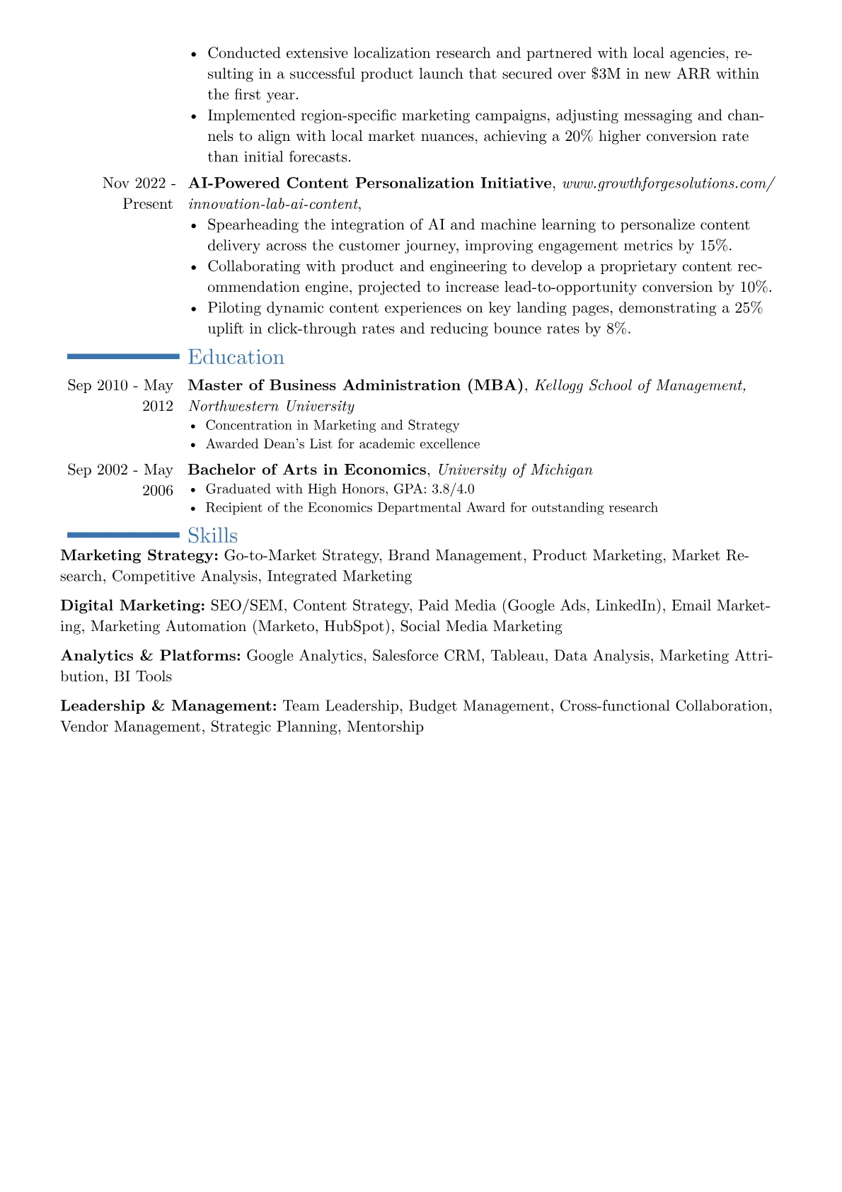 Career changer version - Page 2
