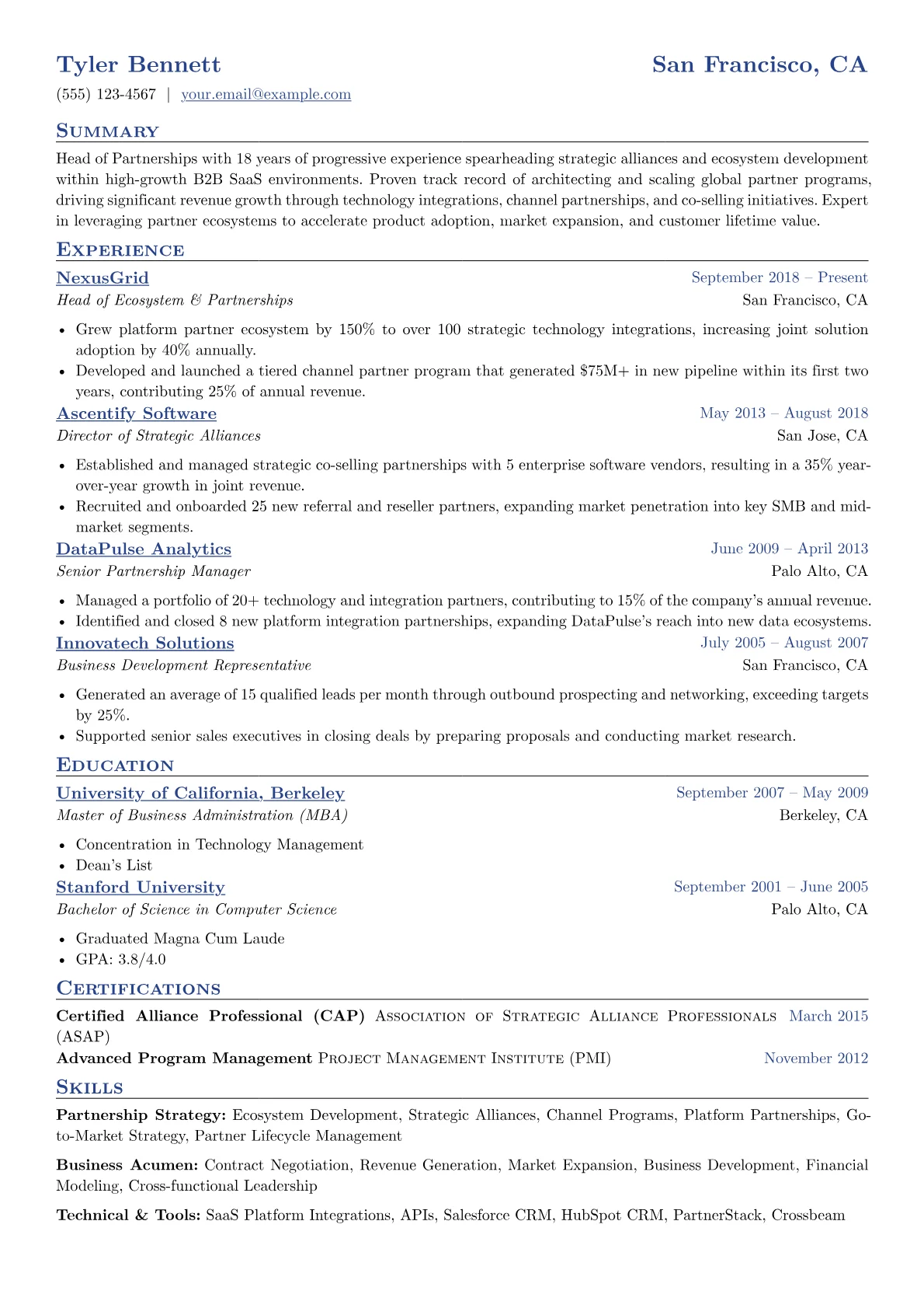SaaS Platform Partnerships version - Page 1