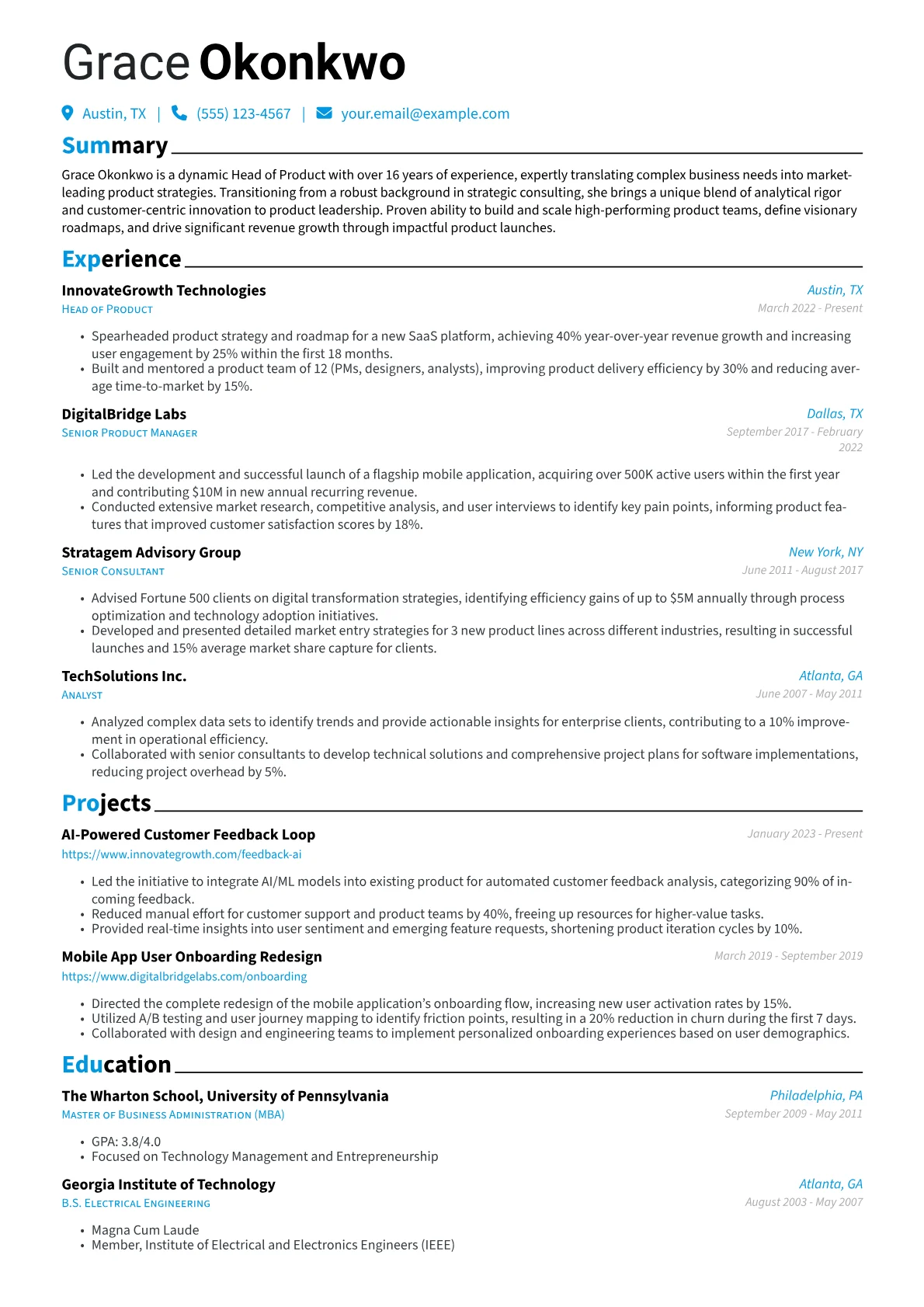 Career changer version - Page 1
