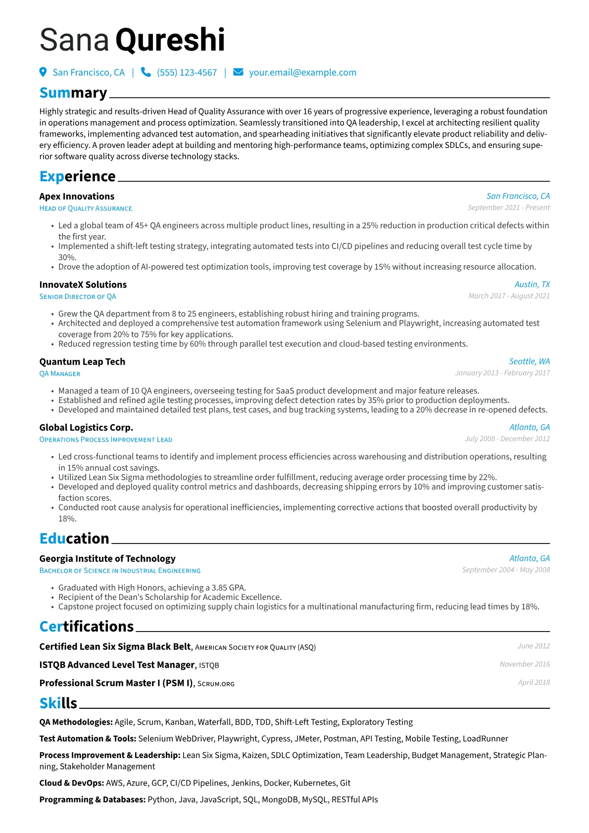 Career changer version - Page 1