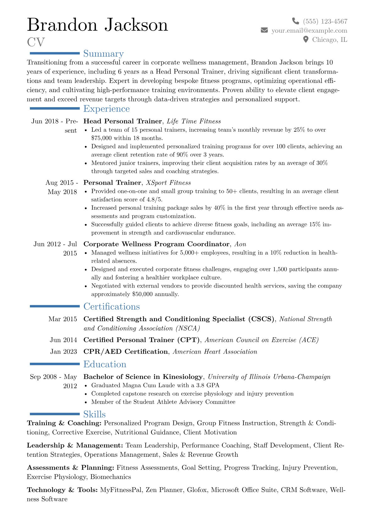 Career changer version - Page 1