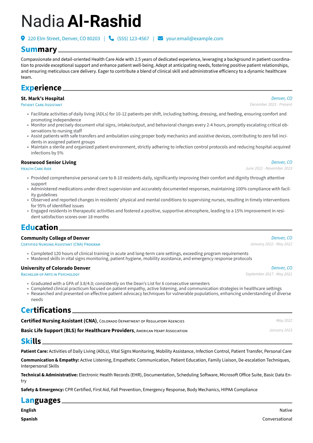 Career changer version - Page 1