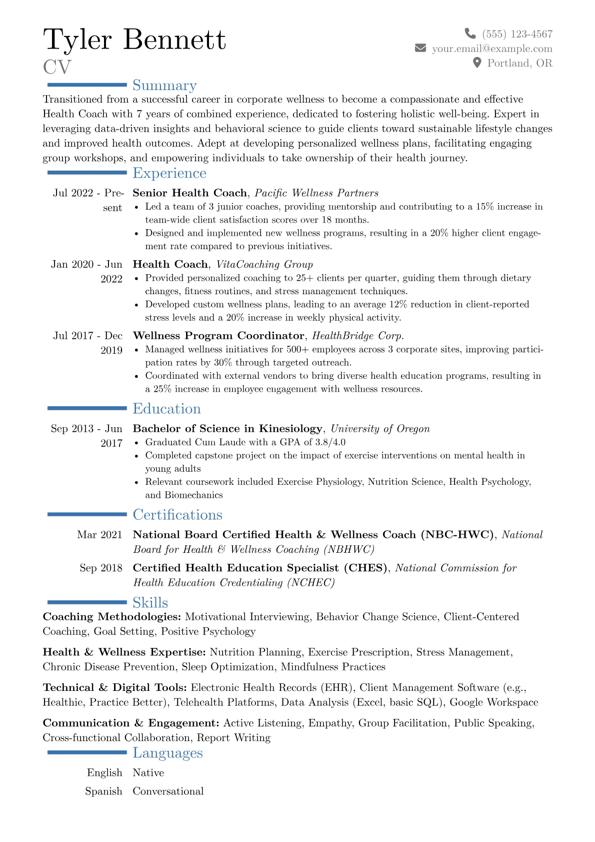 Career changer version - Page 1