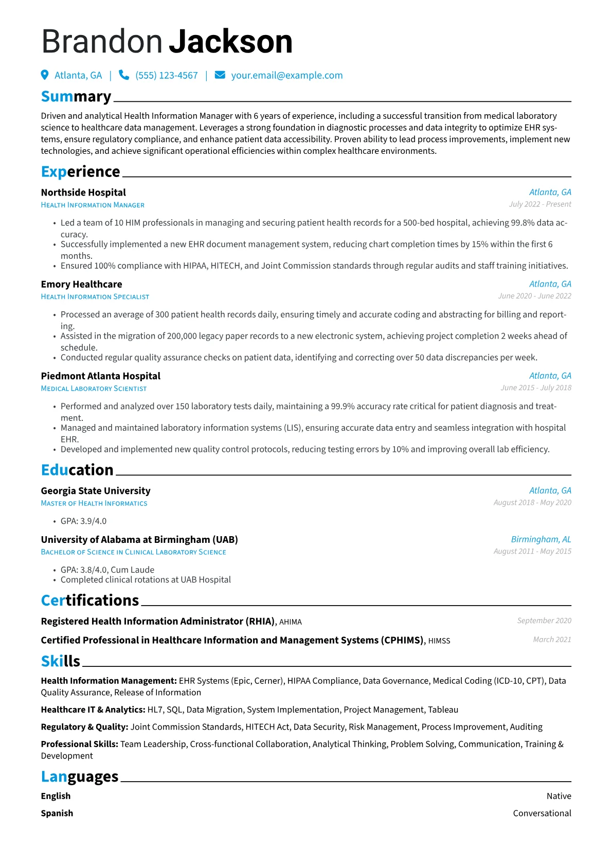 Career changer version - Page 1