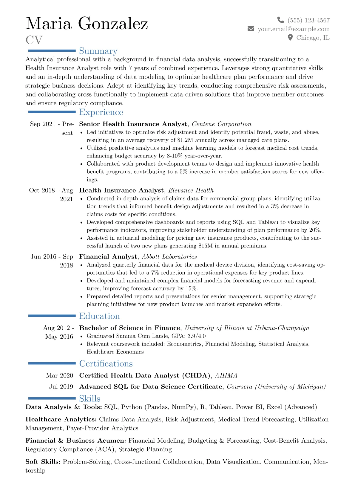 Career changer version - Page 1