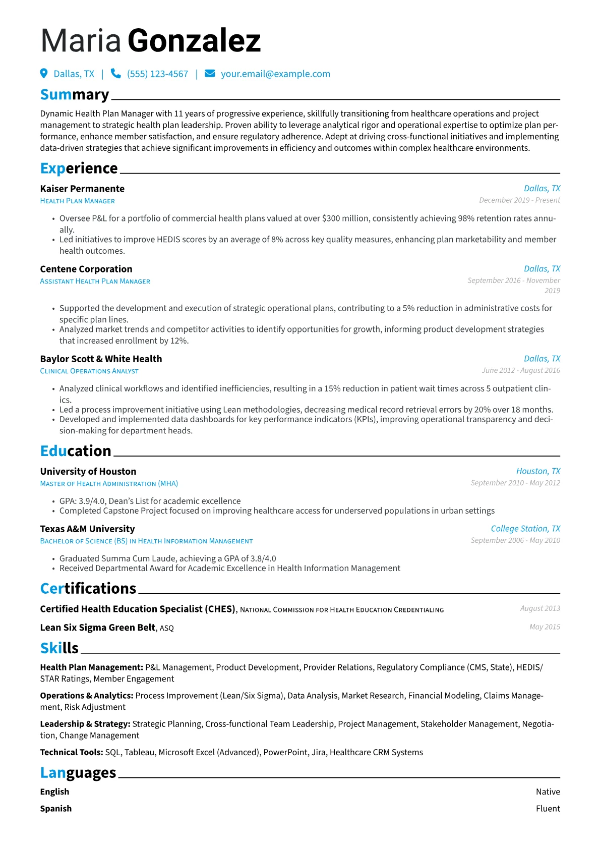 Career changer version - Page 1
