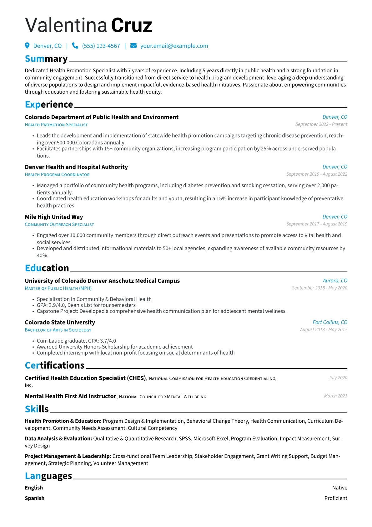 Career changer version - Page 1