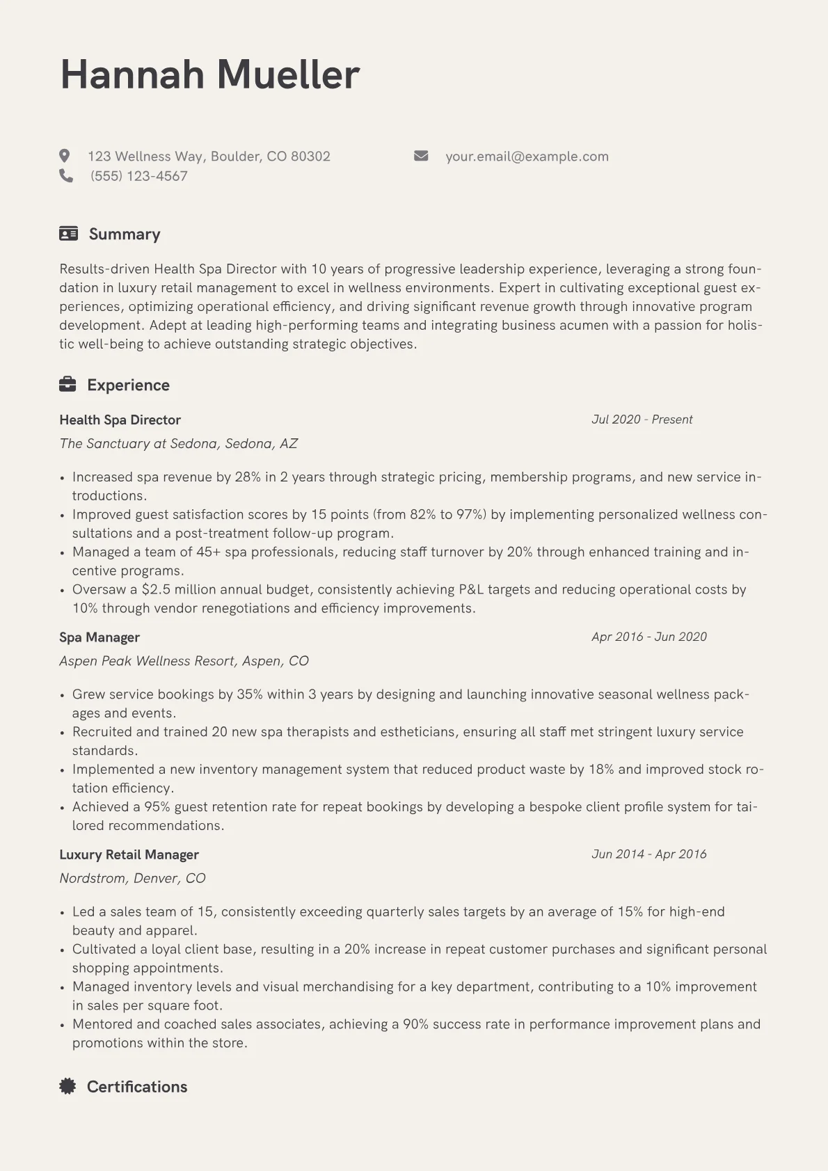 Career changer version - Page 1