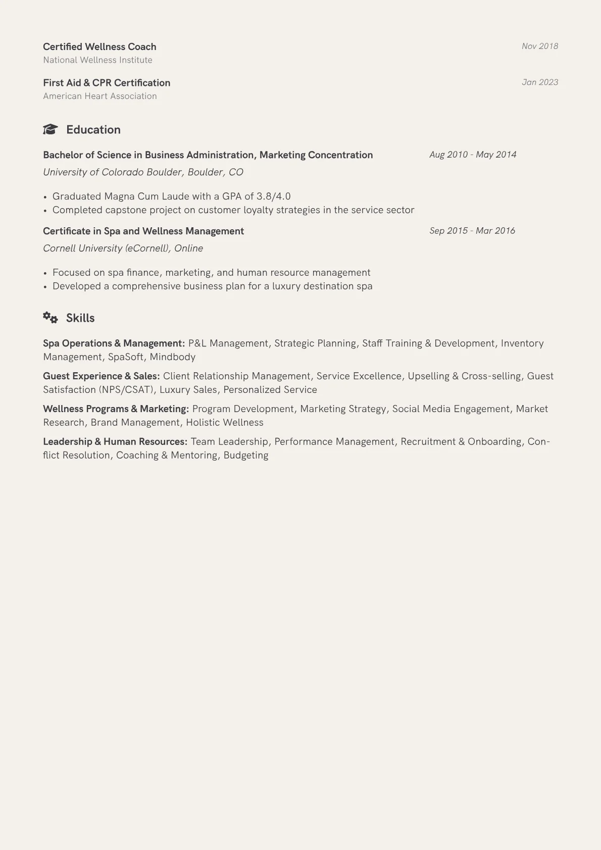 Career changer version - Page 2