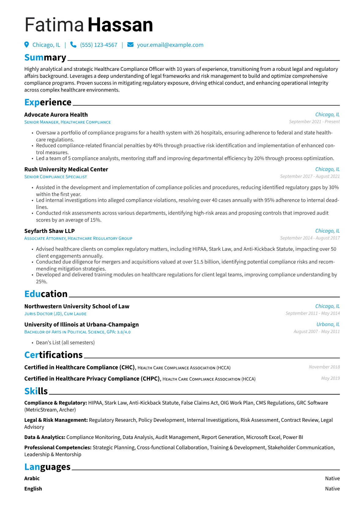 Career changer version - Page 1