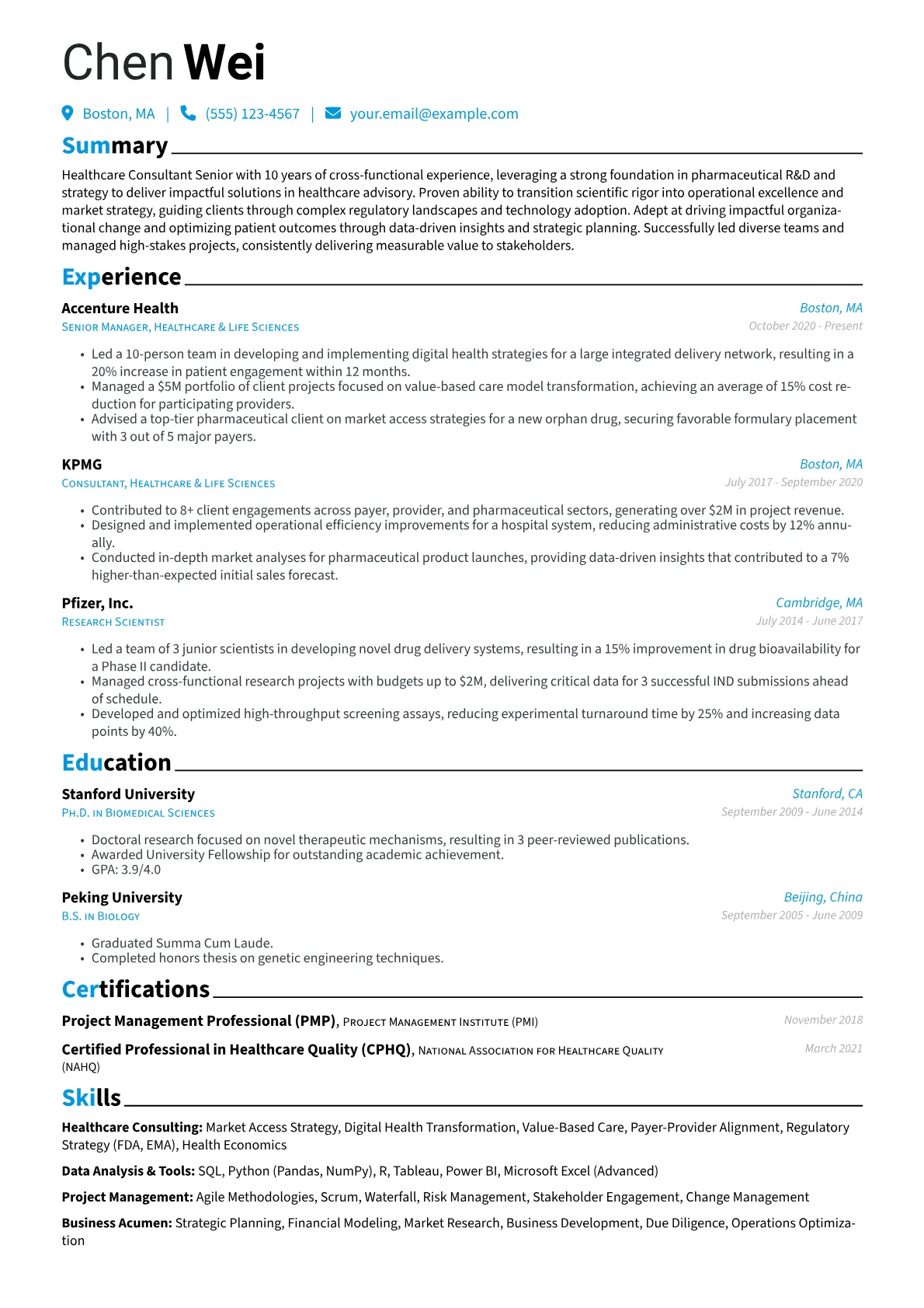 Career changer version - Page 1
