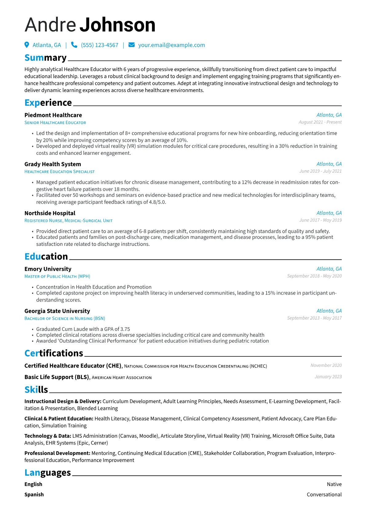 Career changer version - Page 1