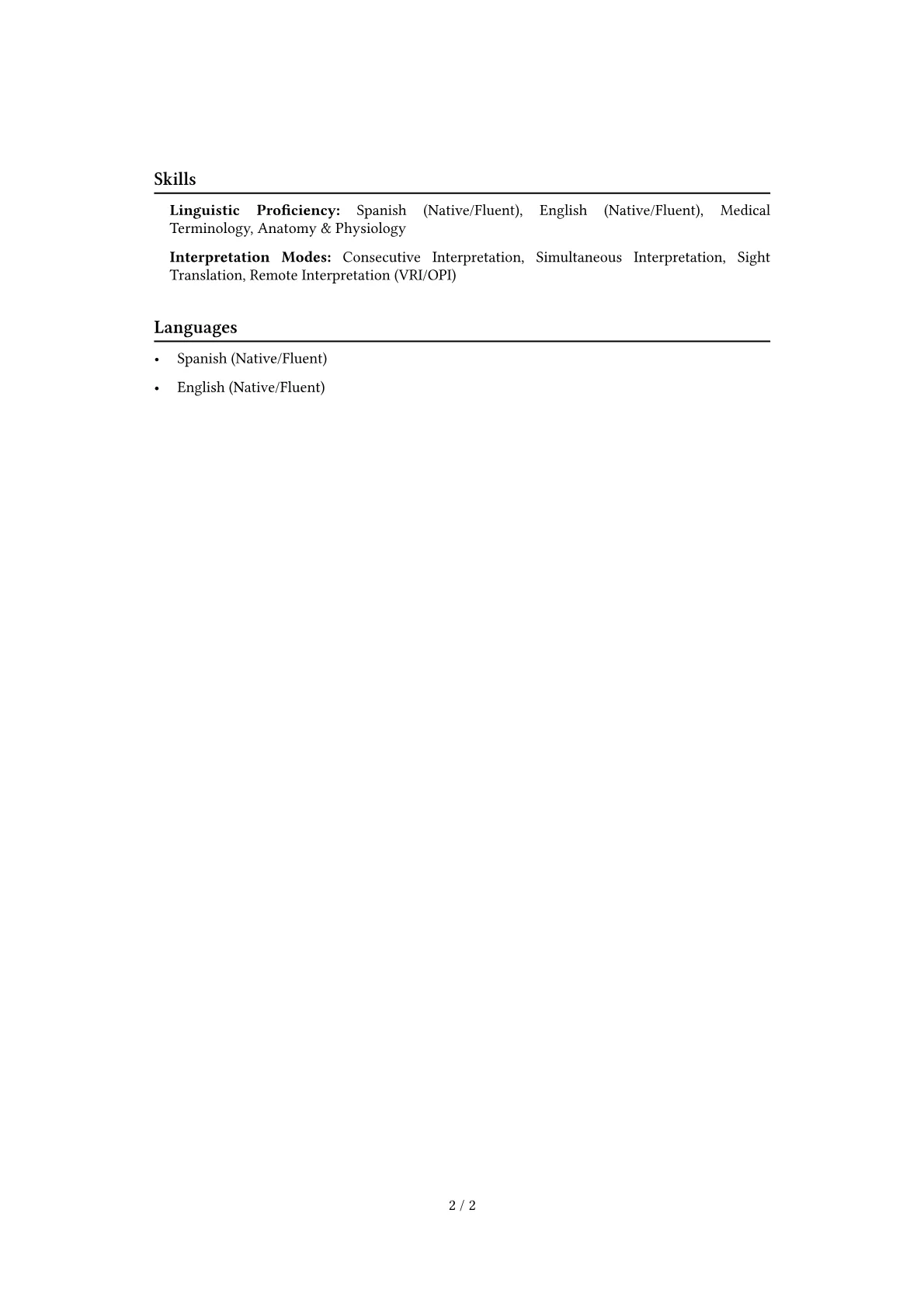 Career changer version - Page 2