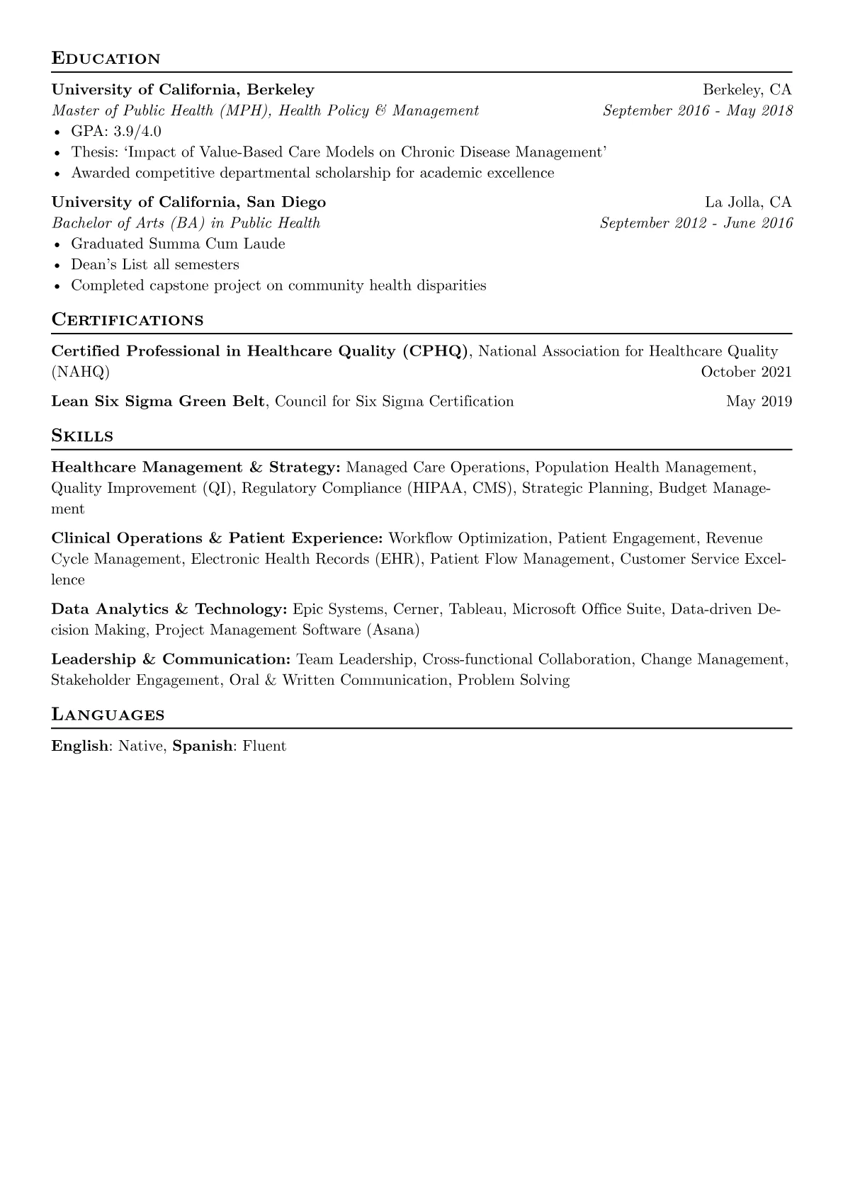 Healthcare Manager version - Page 2