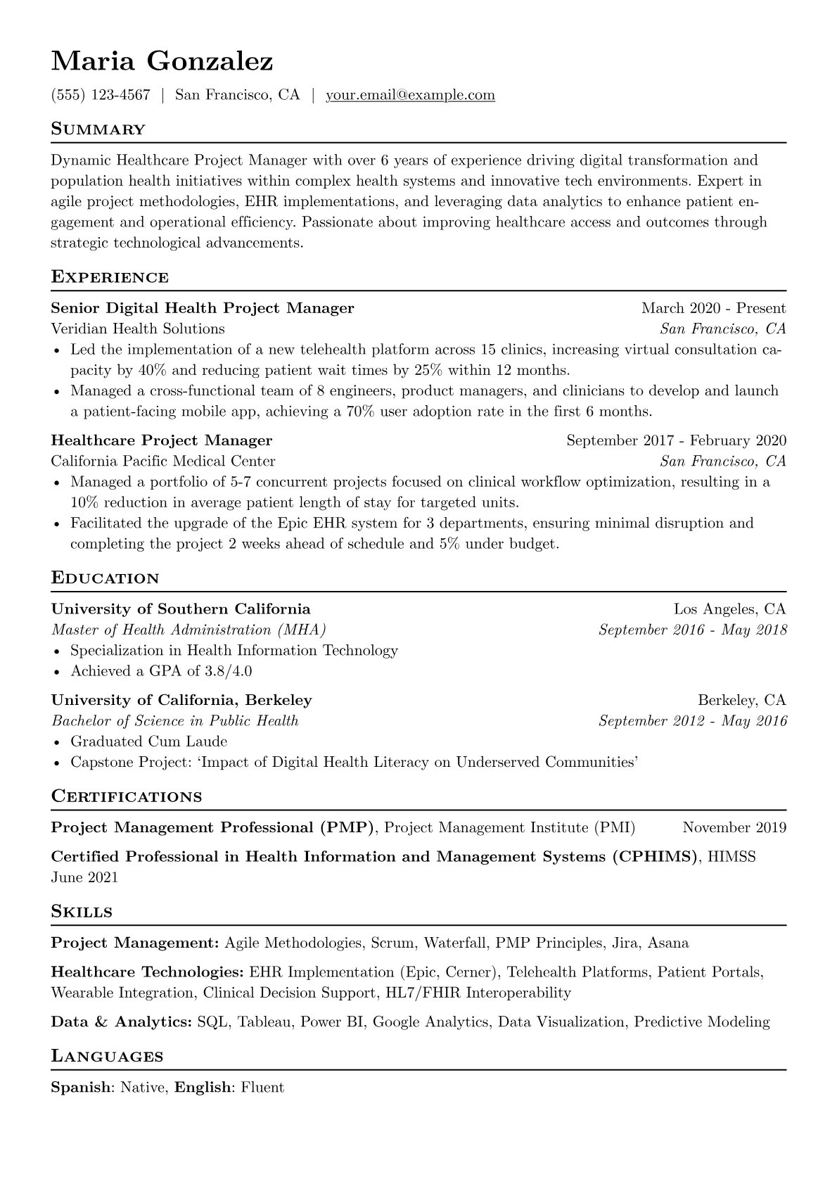 Digital Health Focus version - Page 1