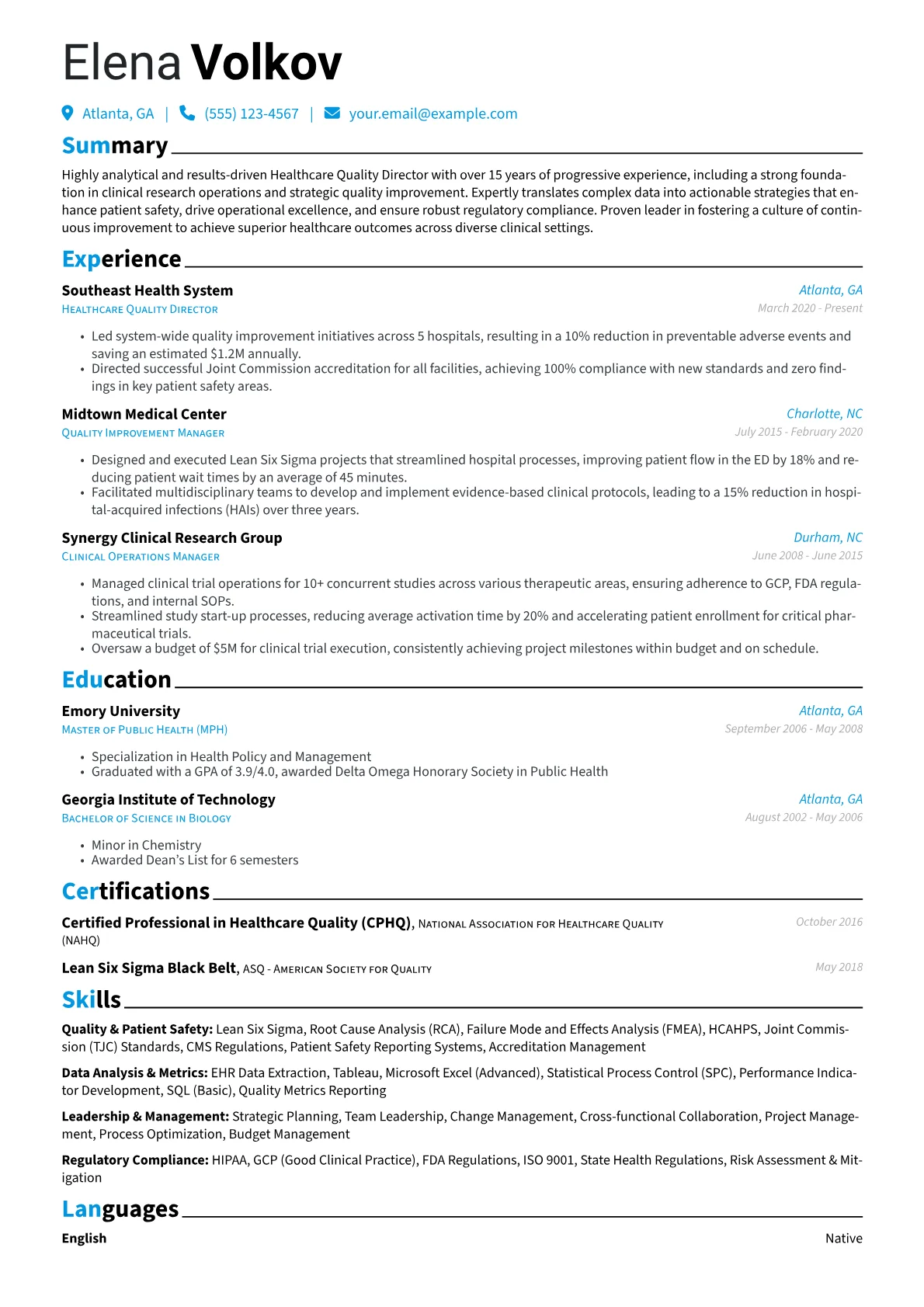 Career changer version - Page 1