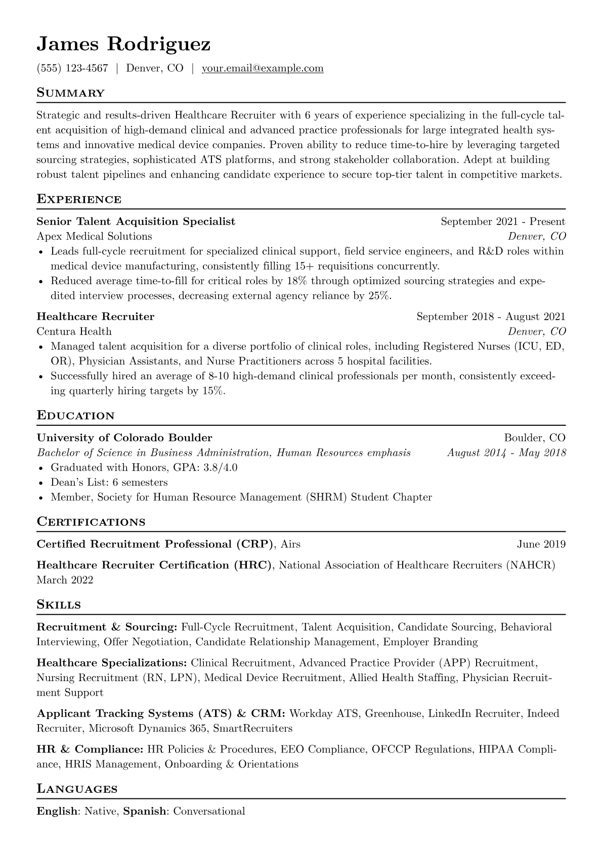 Specialized Clinical version - Page 1
