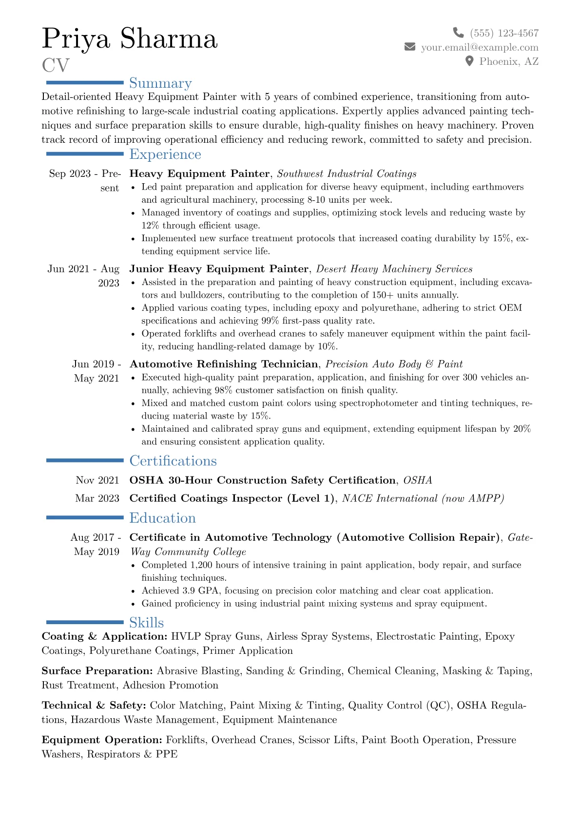 Career changer version - Page 1