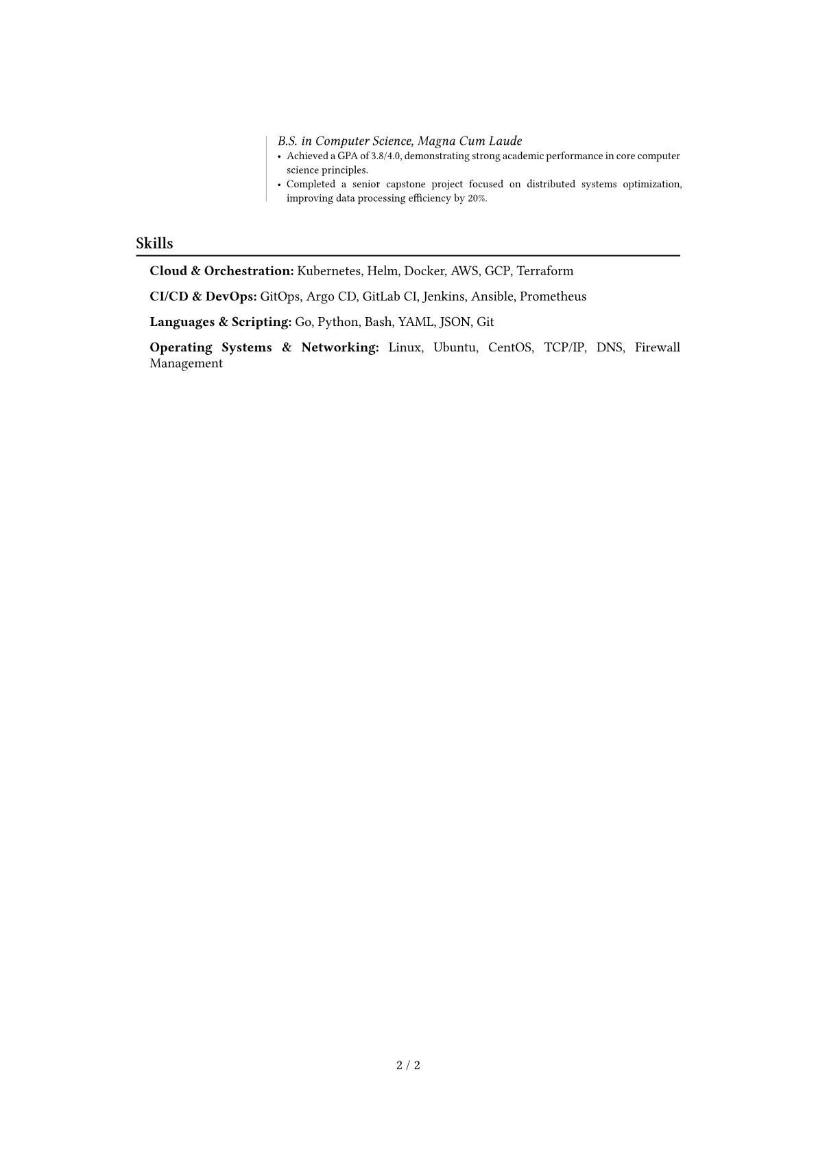 Career changer version - Page 2