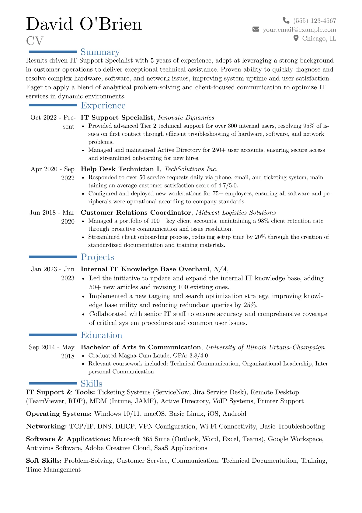 Career changer version - Page 1