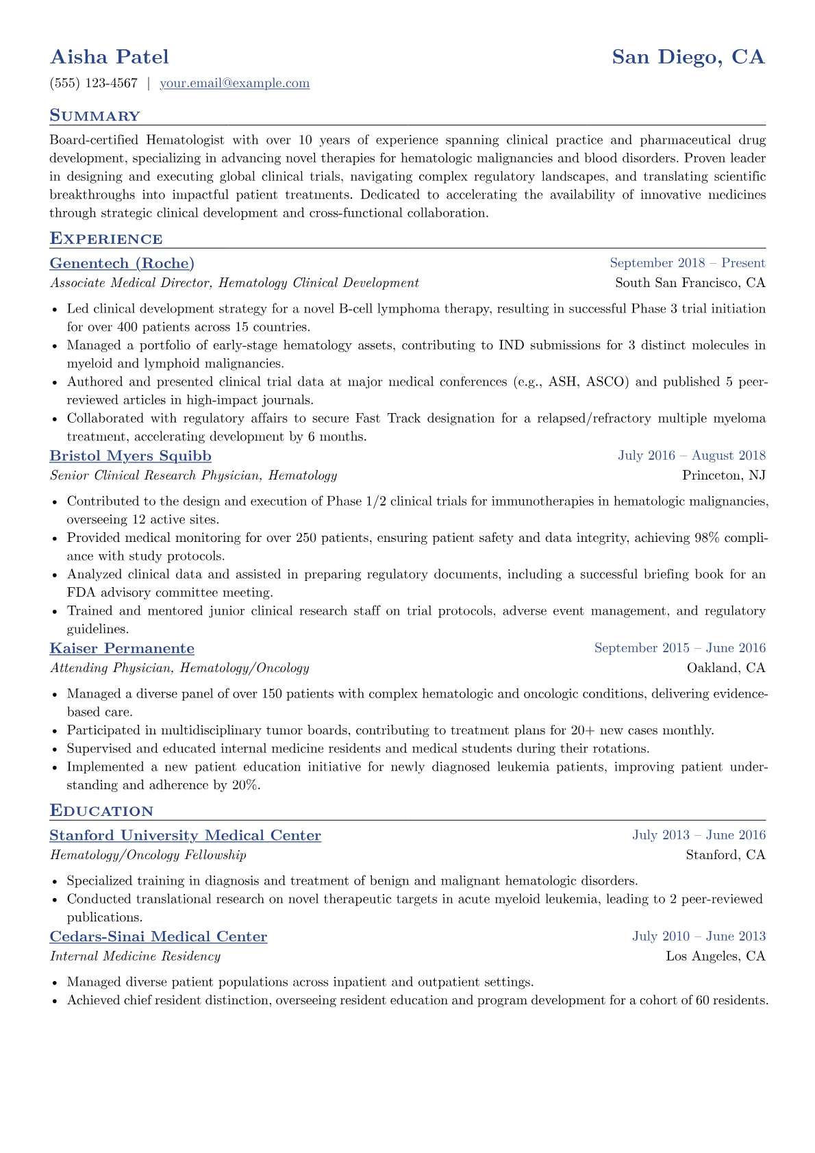 Clinical Development version - Page 1
