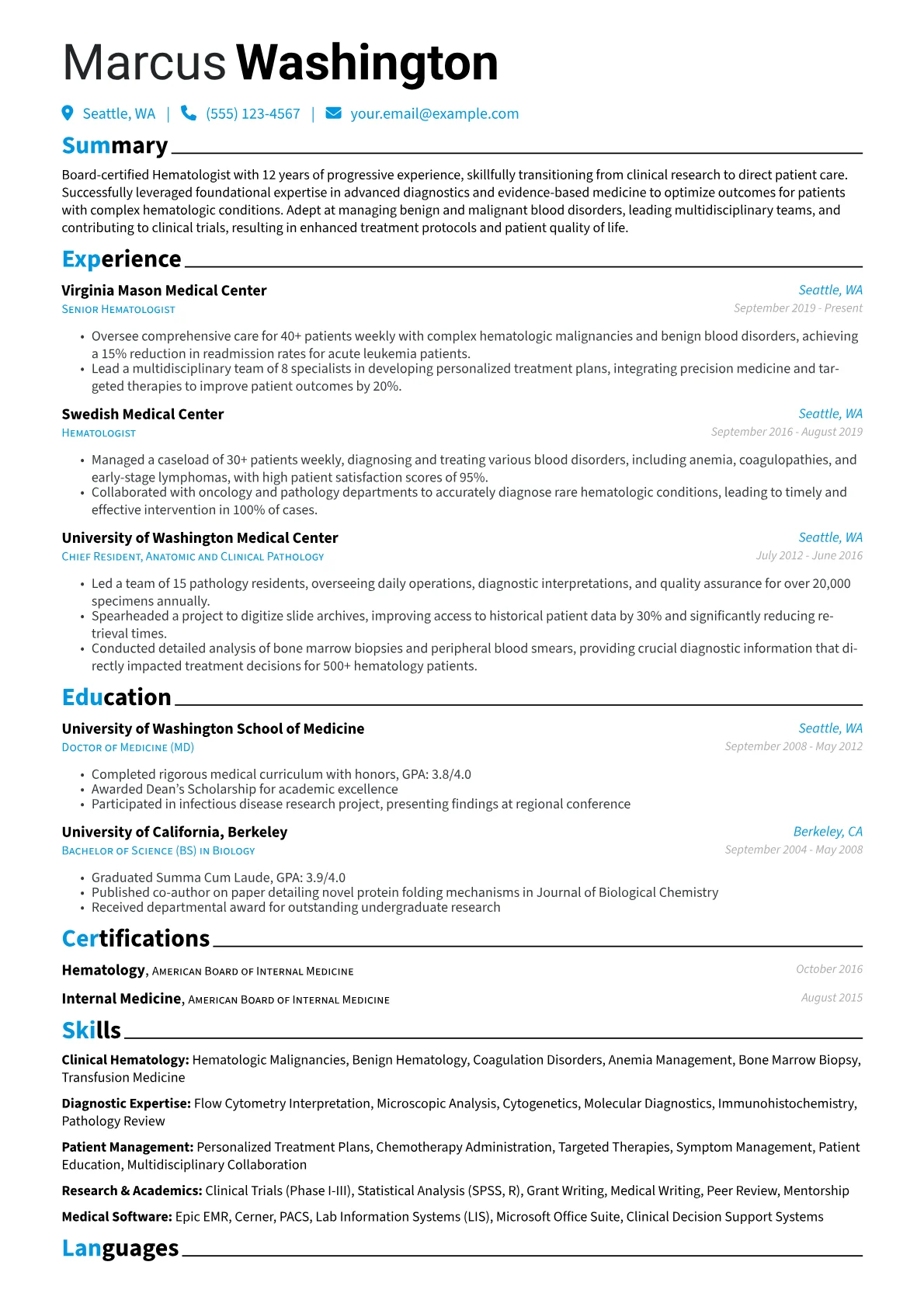 Career changer version - Page 1