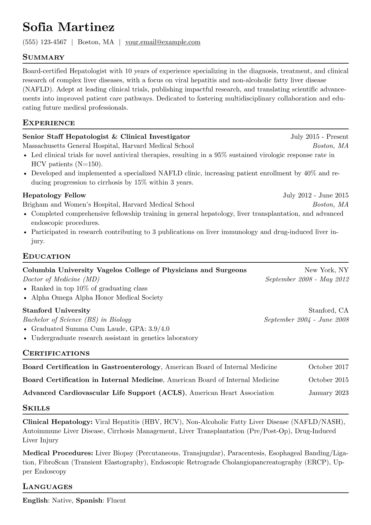 Hepatologist version - Page 1