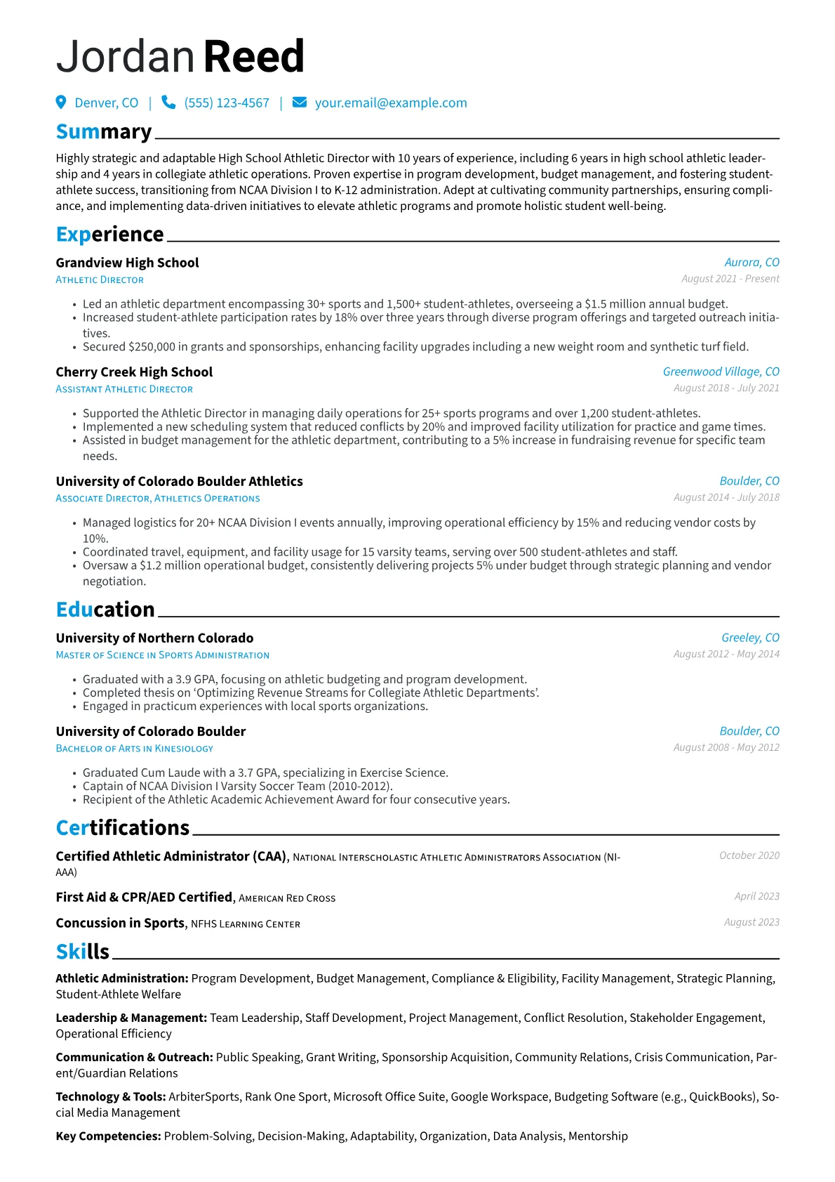 Career changer version - Page 1