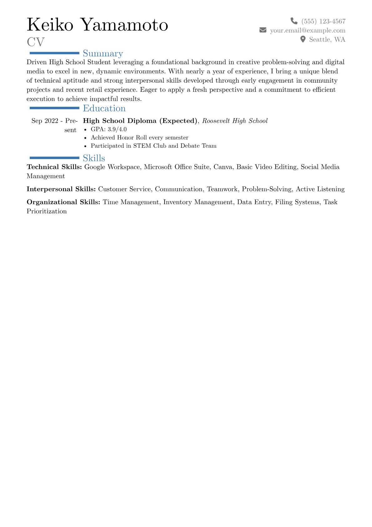 Career changer version - Page 1