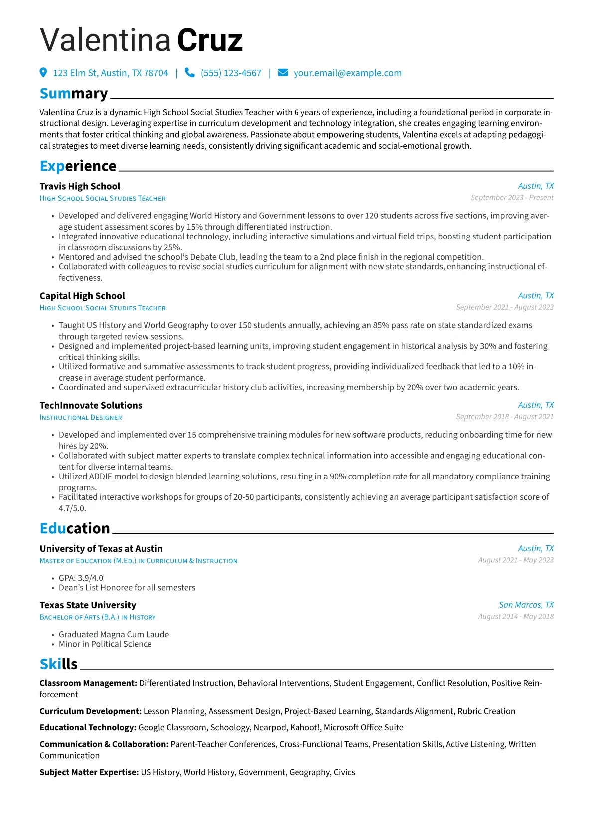Career changer version - Page 1