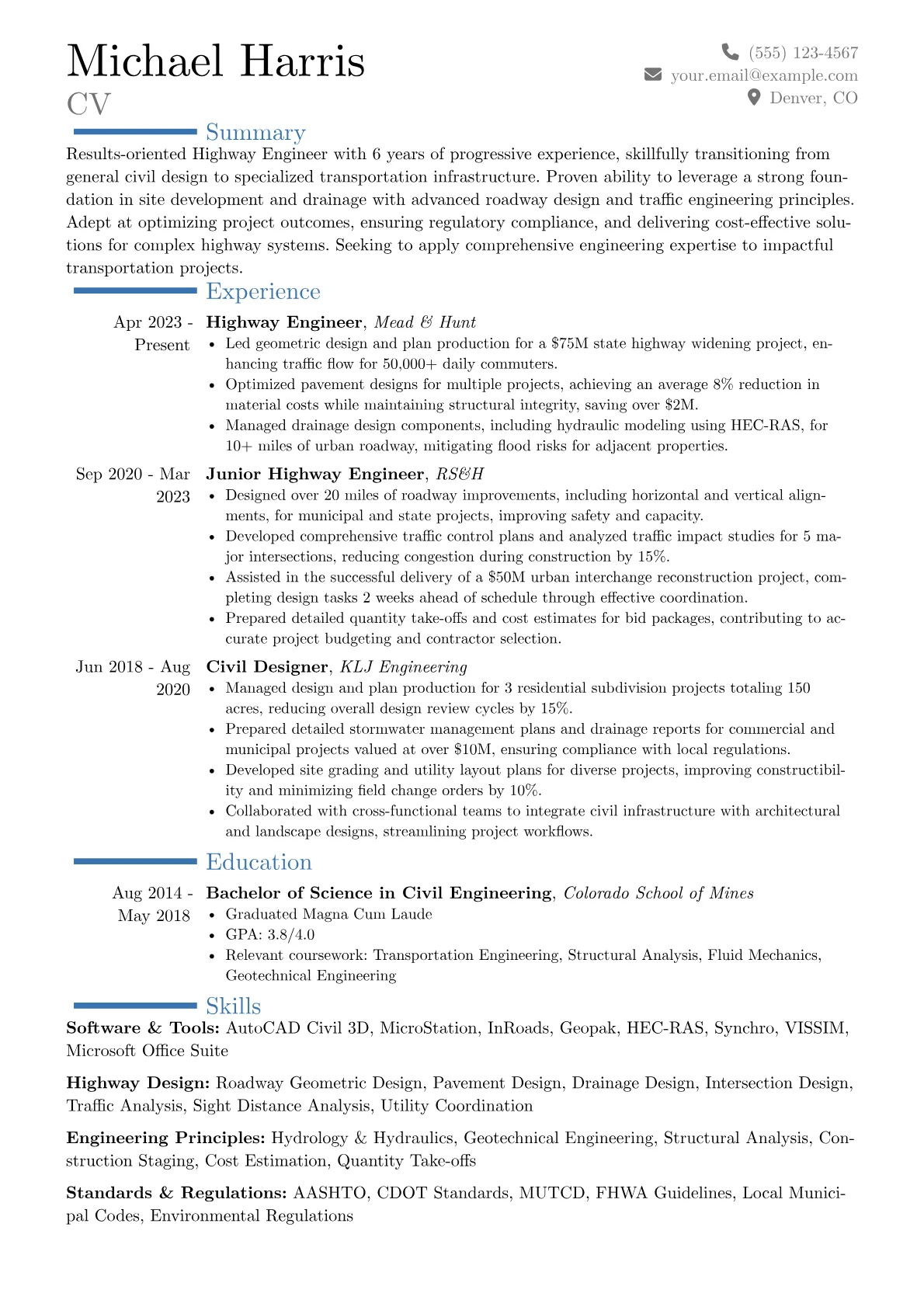 Career changer version - Page 1