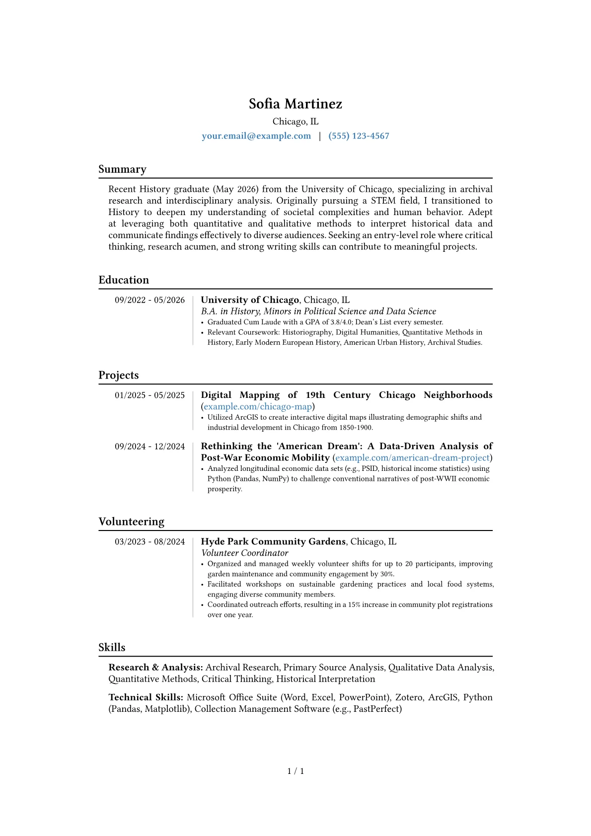 Career changer version - Page 1