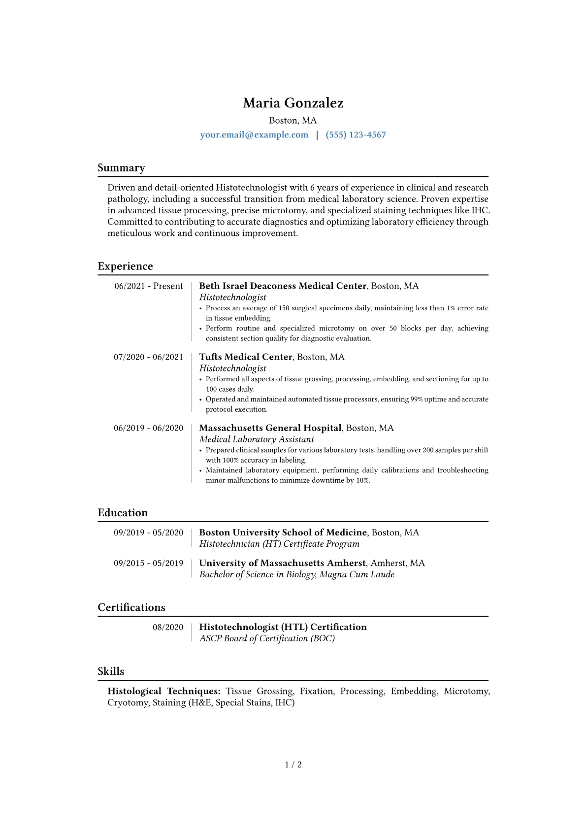 Career changer version - Page 1