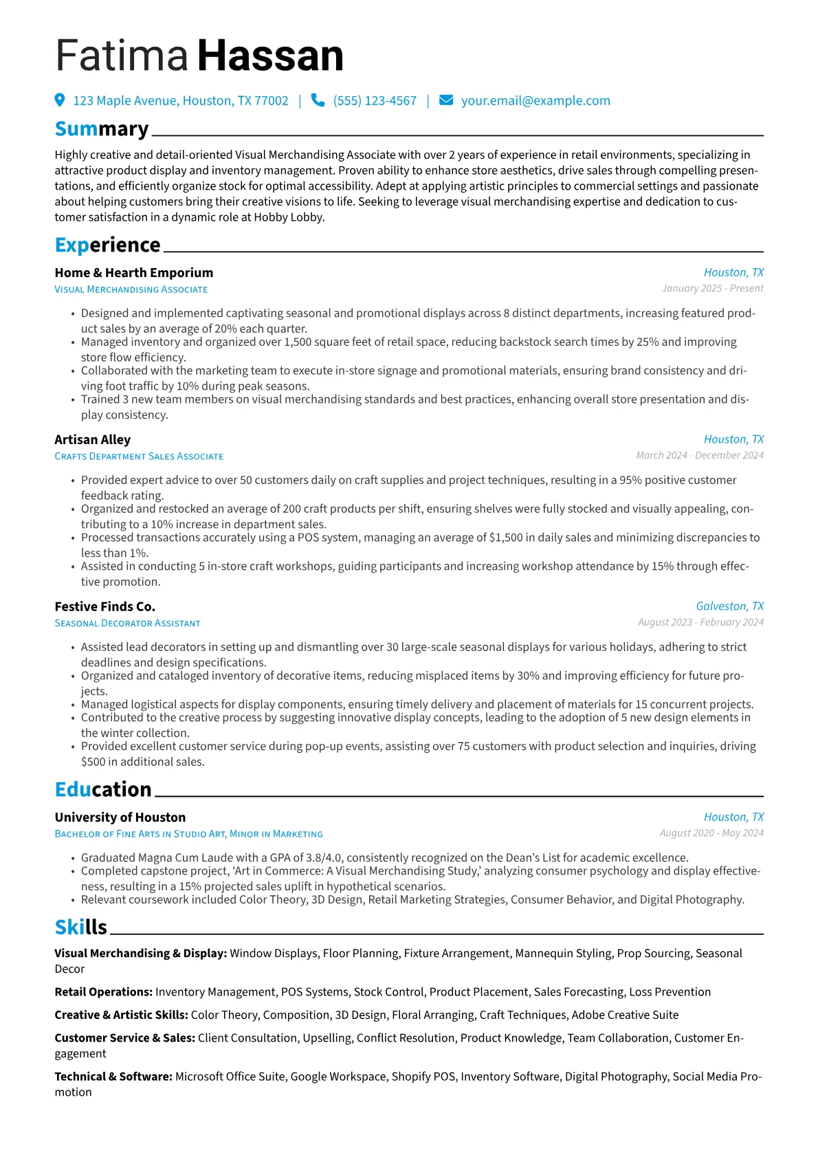 Visual Merchandising version - Page 1