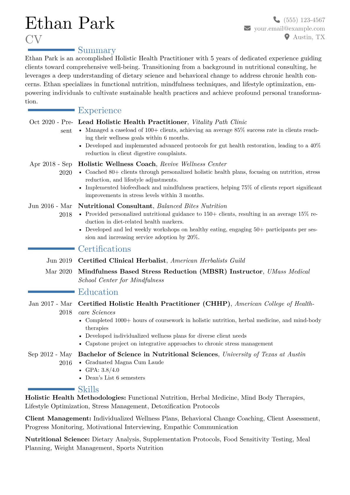 Career changer version - Page 1