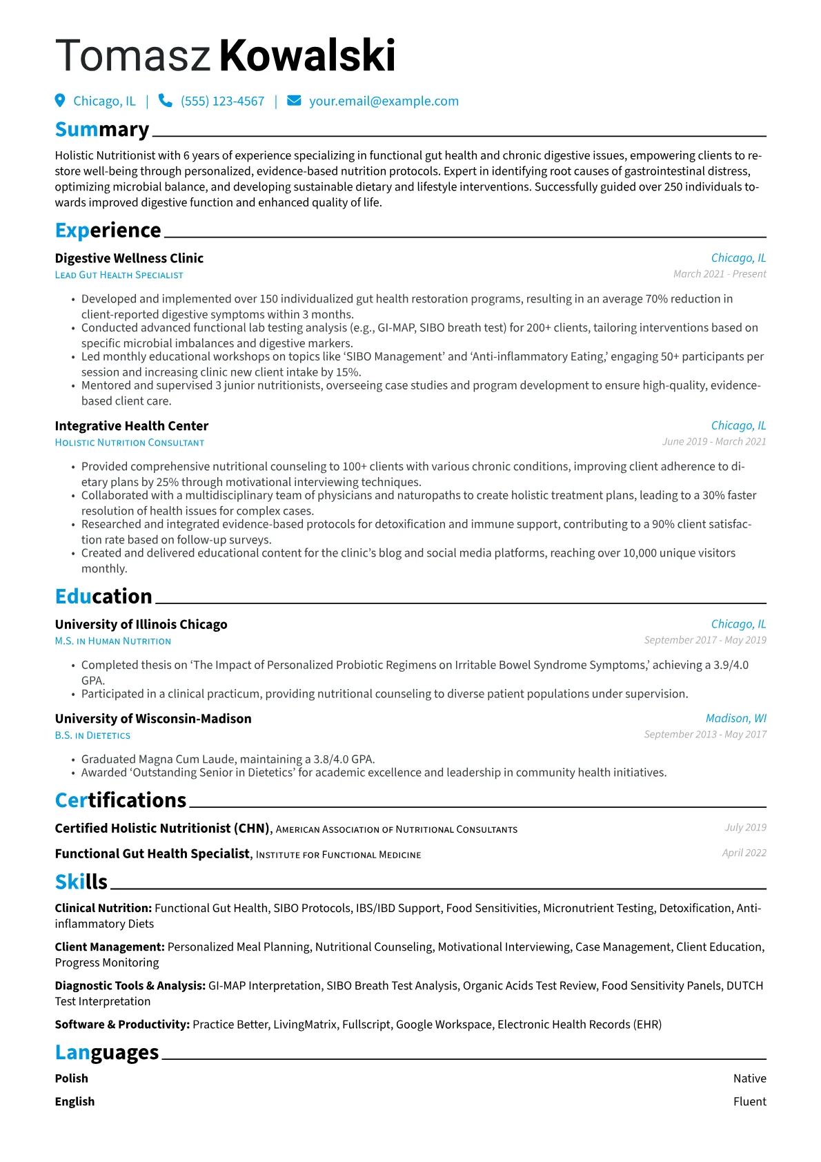 Clinical Nutrition version - Page 1