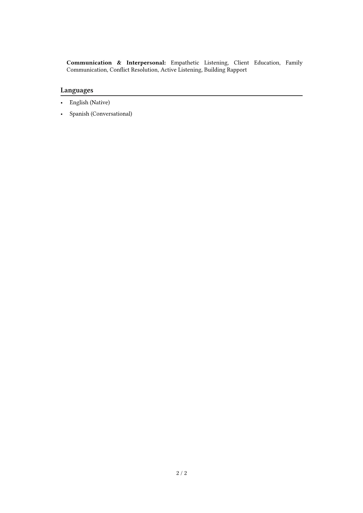 Career changer version - Page 2