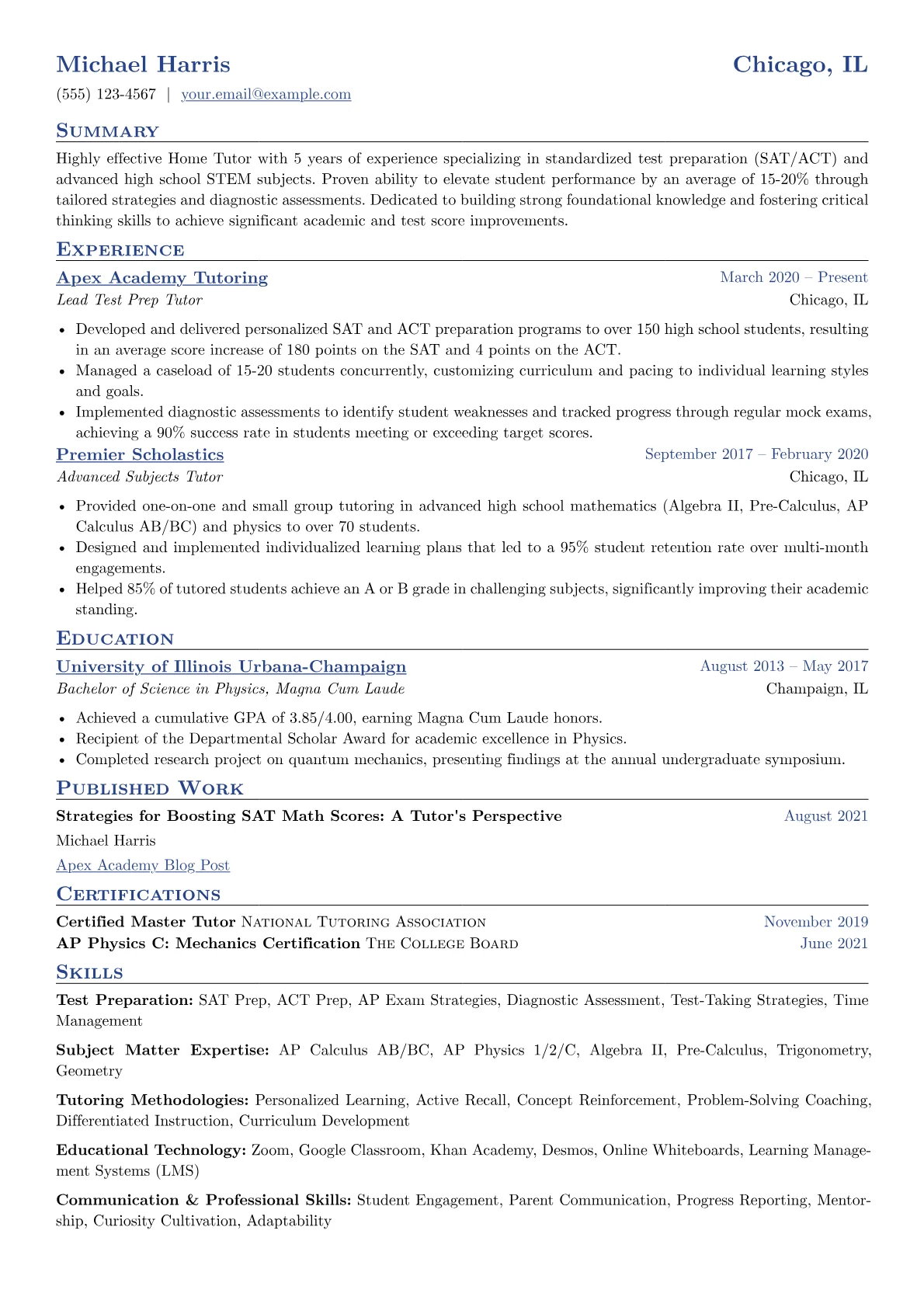 Home Tutor version - Page 1