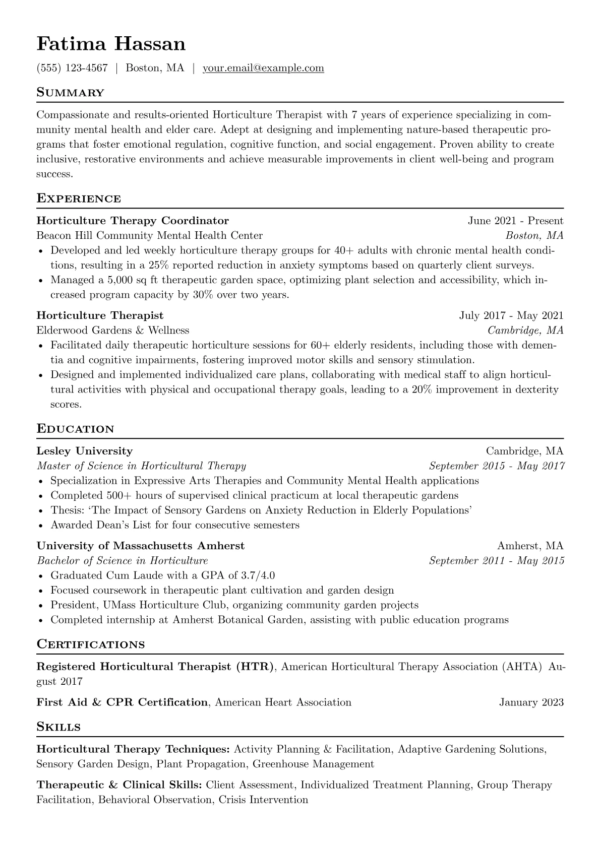 Horticultural version - Page 1