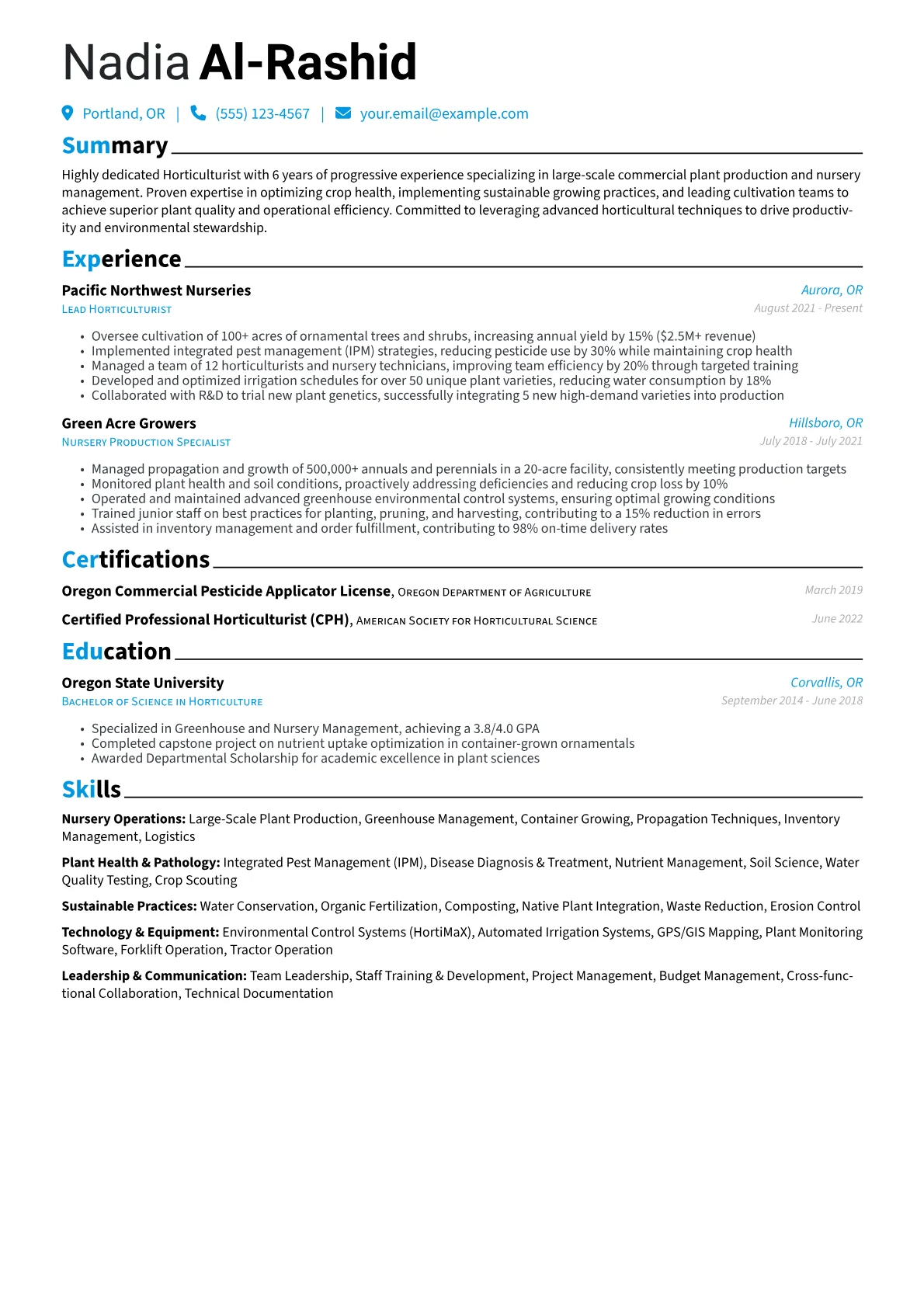 Horticulturist version - Page 1