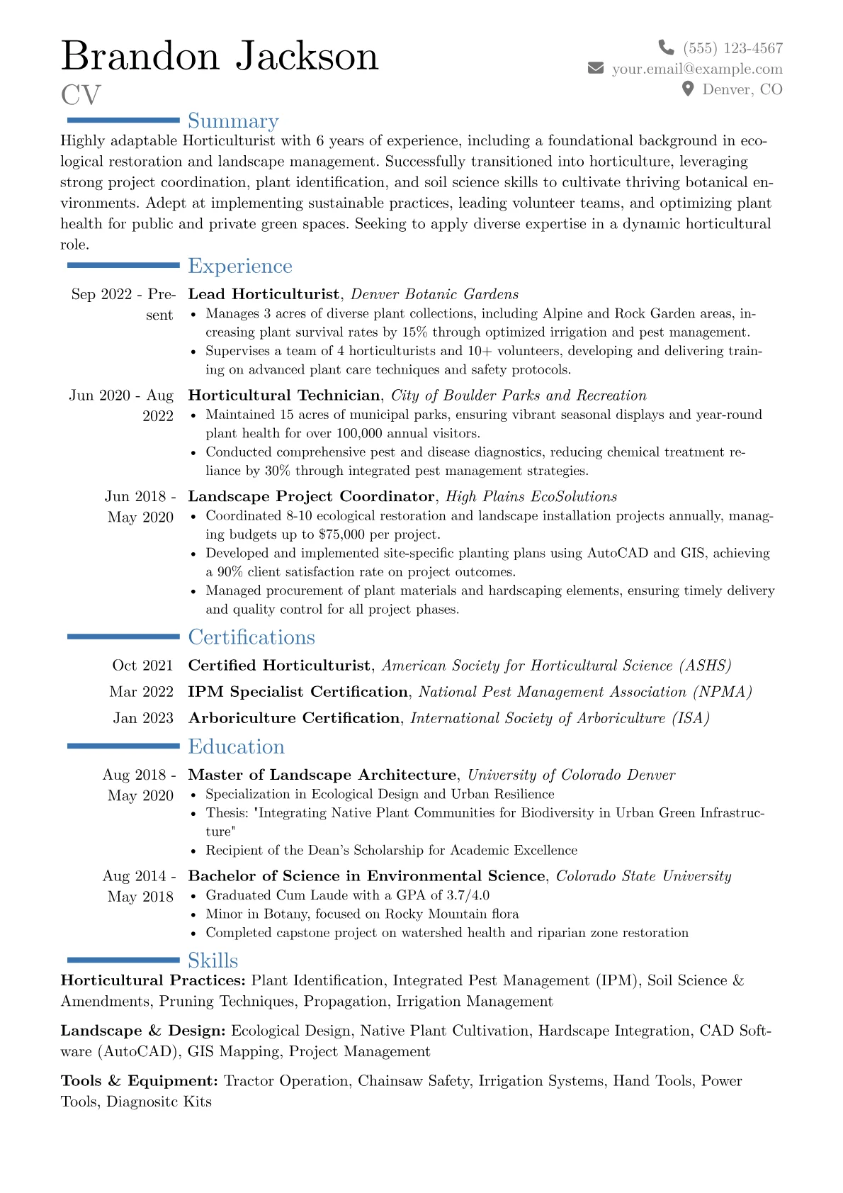Career changer version - Page 1