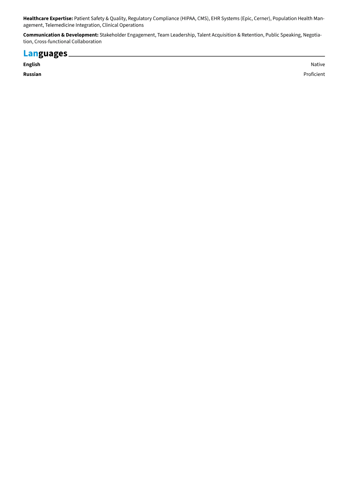 Career changer version - Page 2