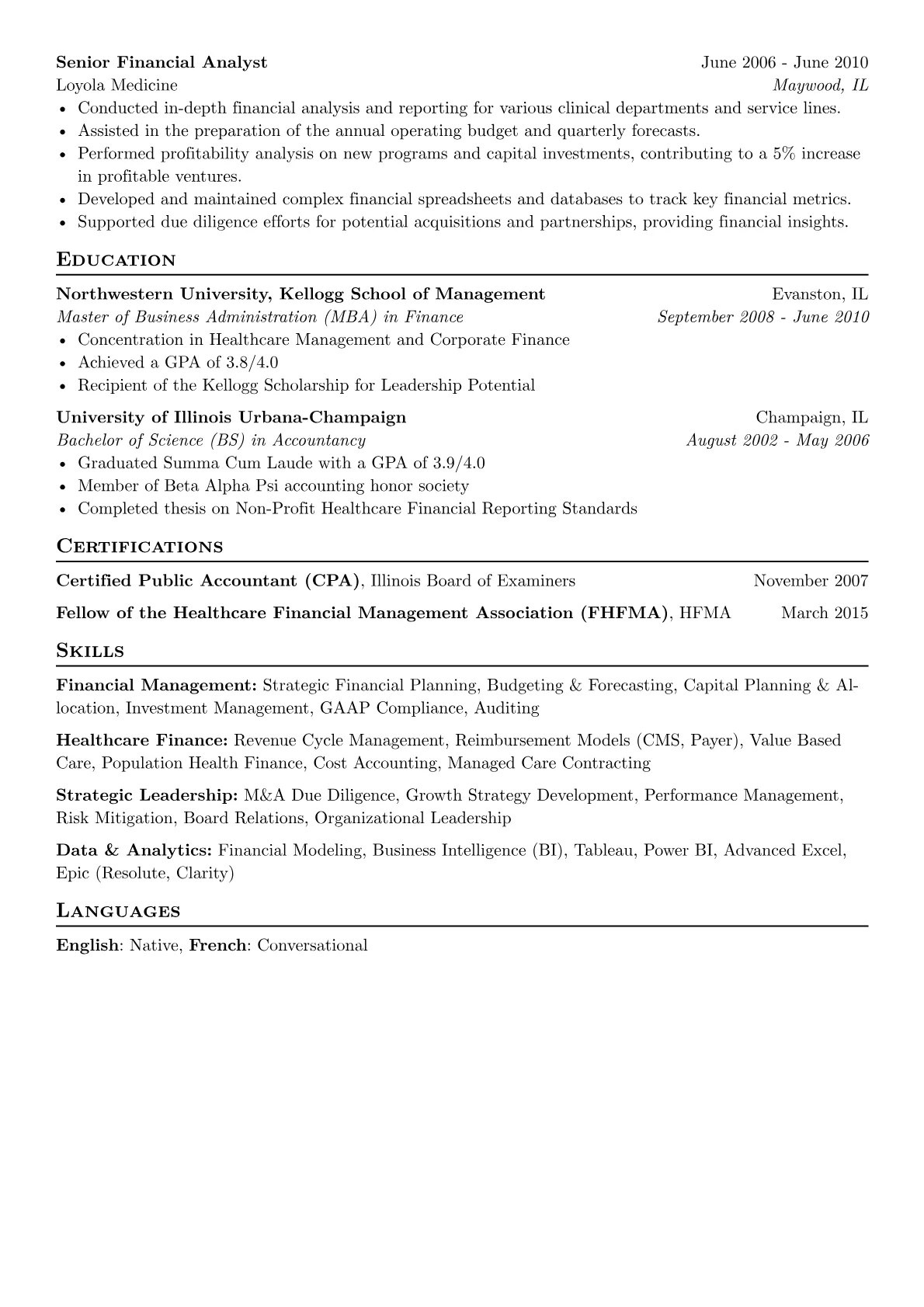 Hospital CFO version - Page 2